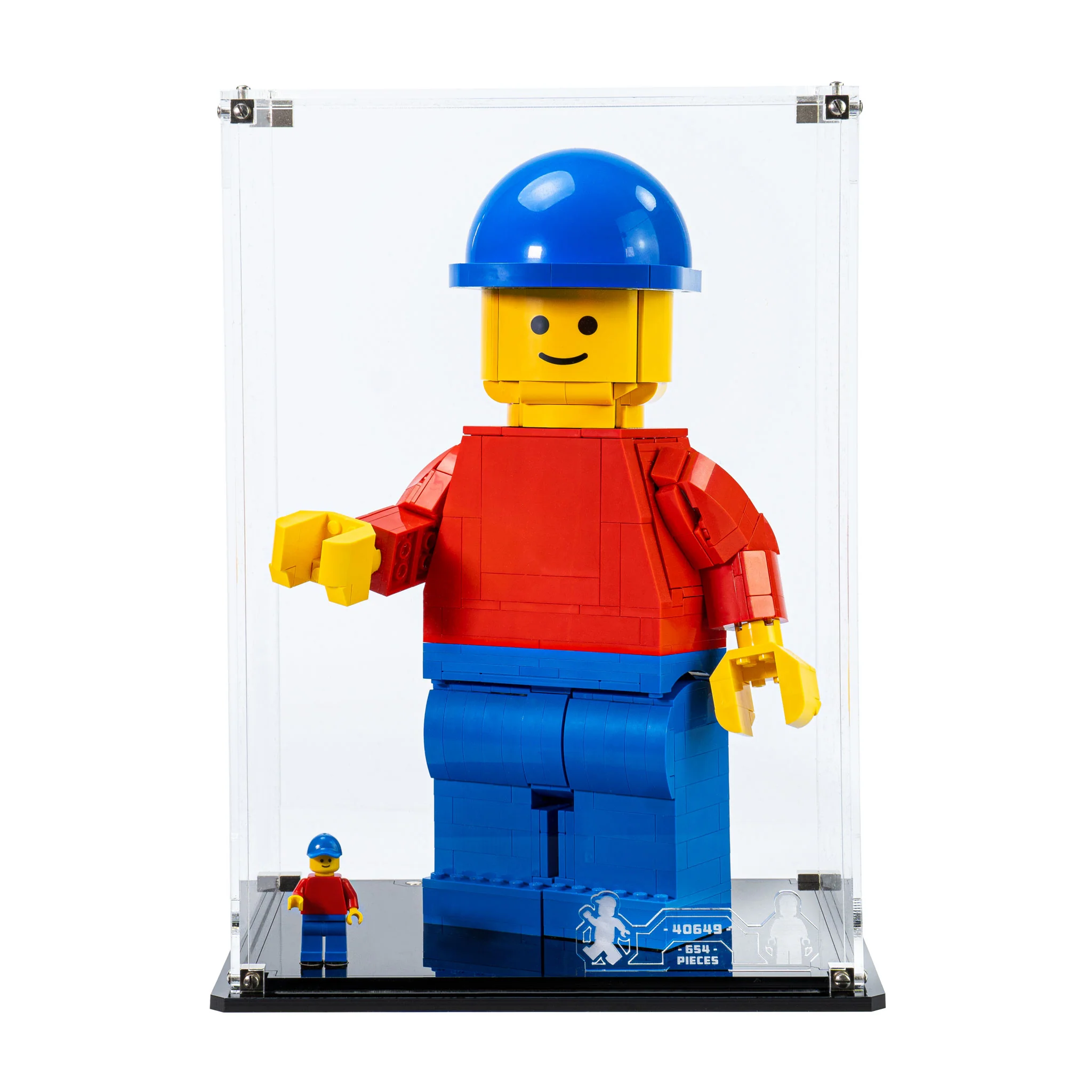 Display Case for Up-Scaled LEGO® Minifigure (40649) - Image 4