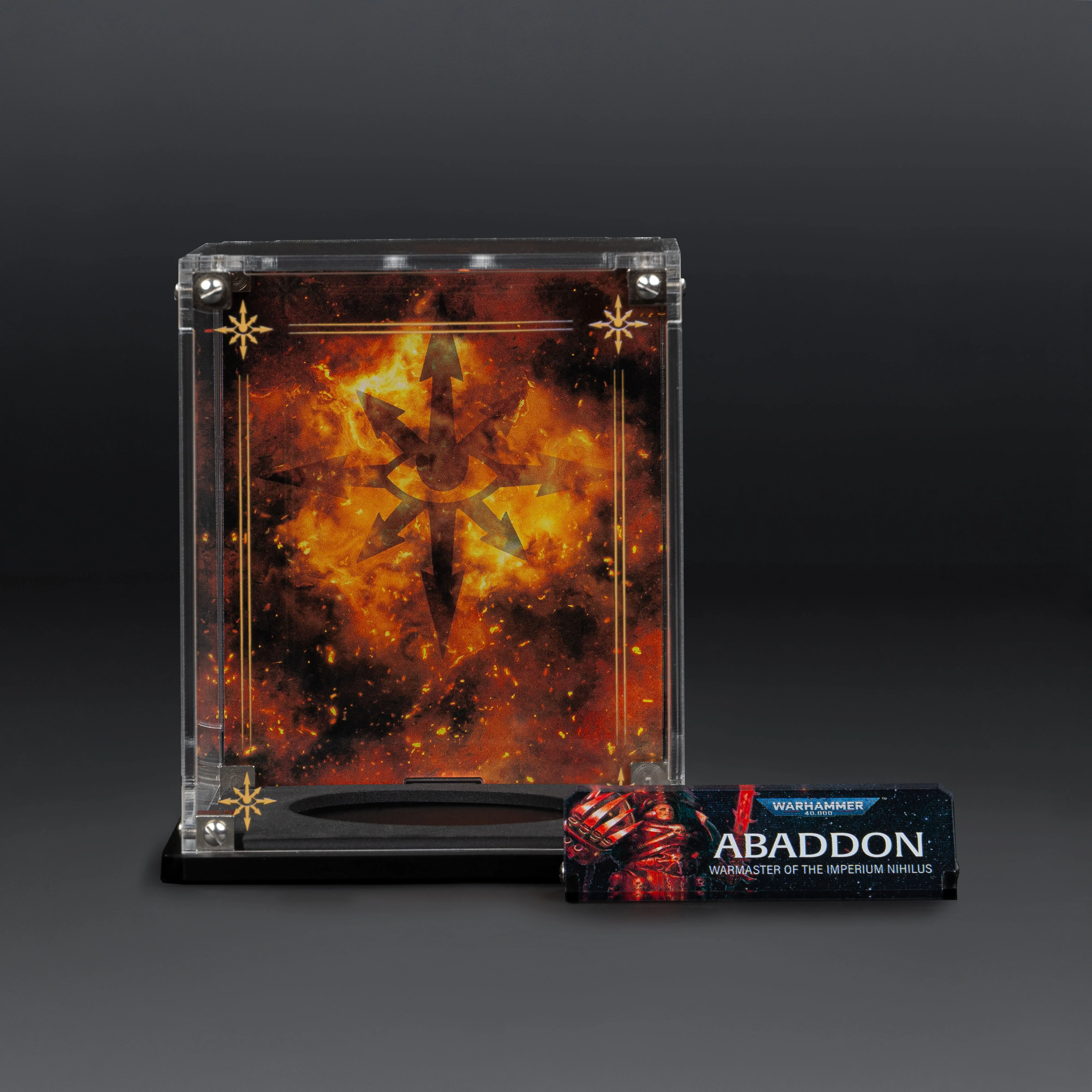 Display Case for Warhammer® 40,000 Abaddon the Despoiler - Image 3