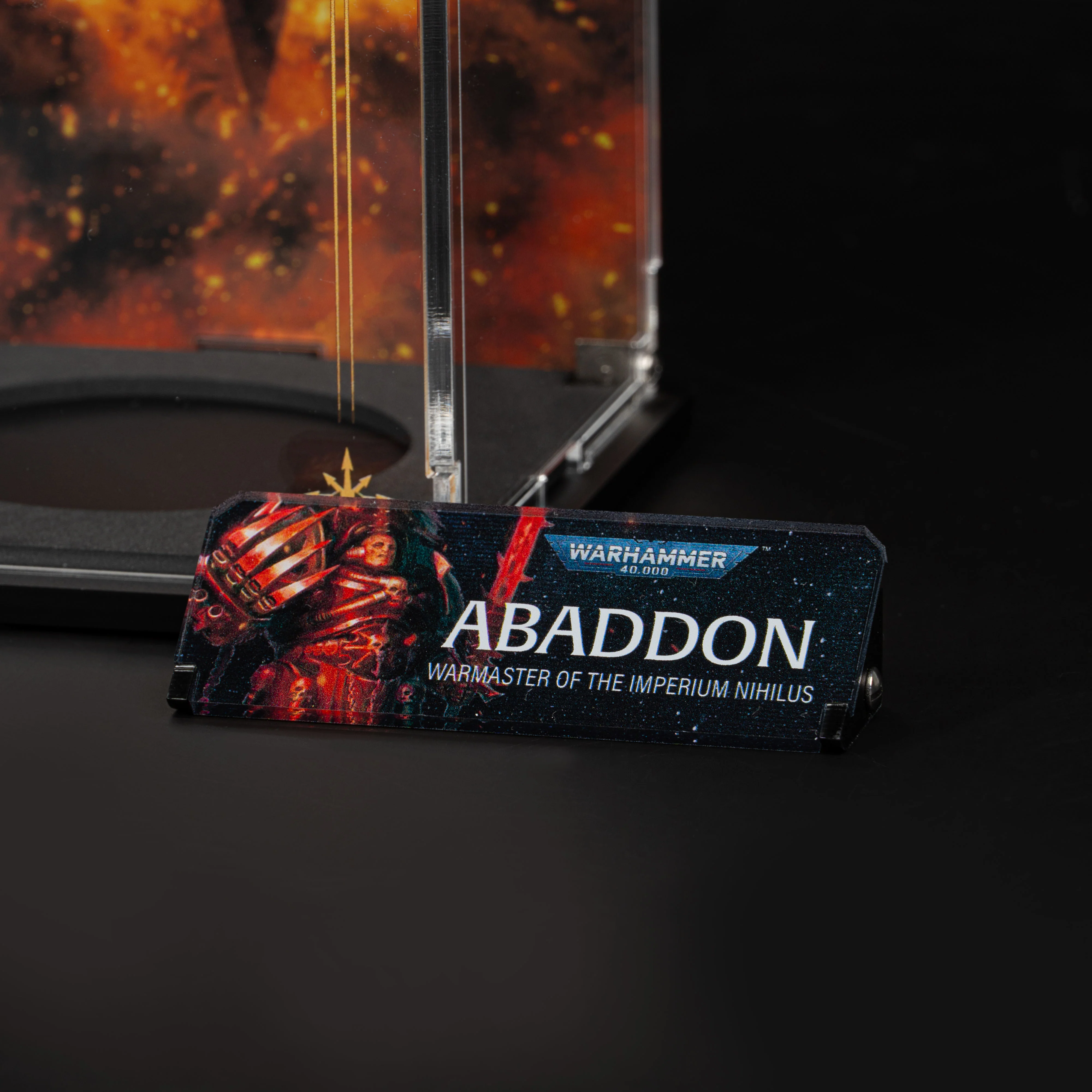 Display Case for Warhammer® 40,000 Abaddon the Despoiler - Image 6