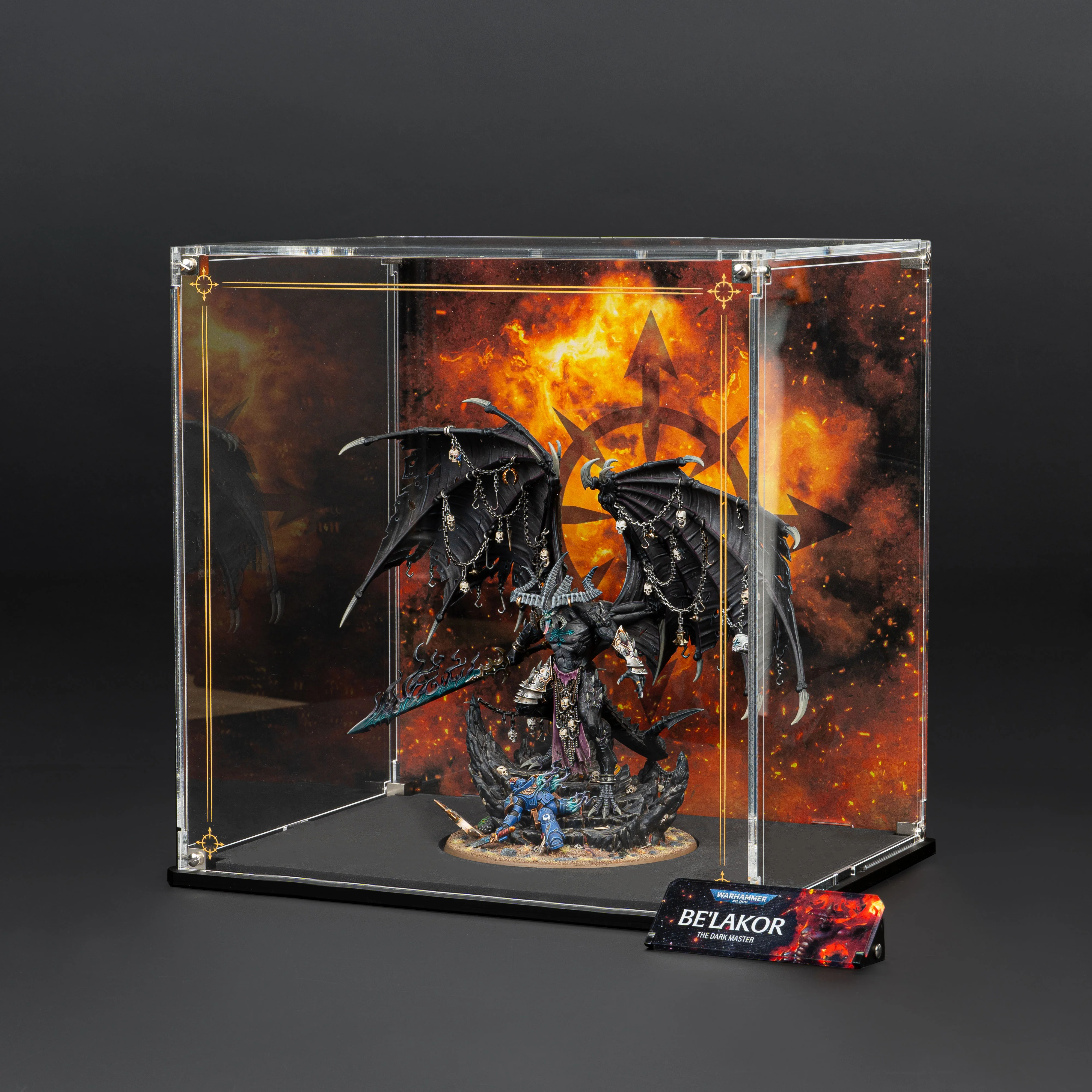 Display Case for Warhammer® 40,000 Be'lakor, the Dark Master - Image 3