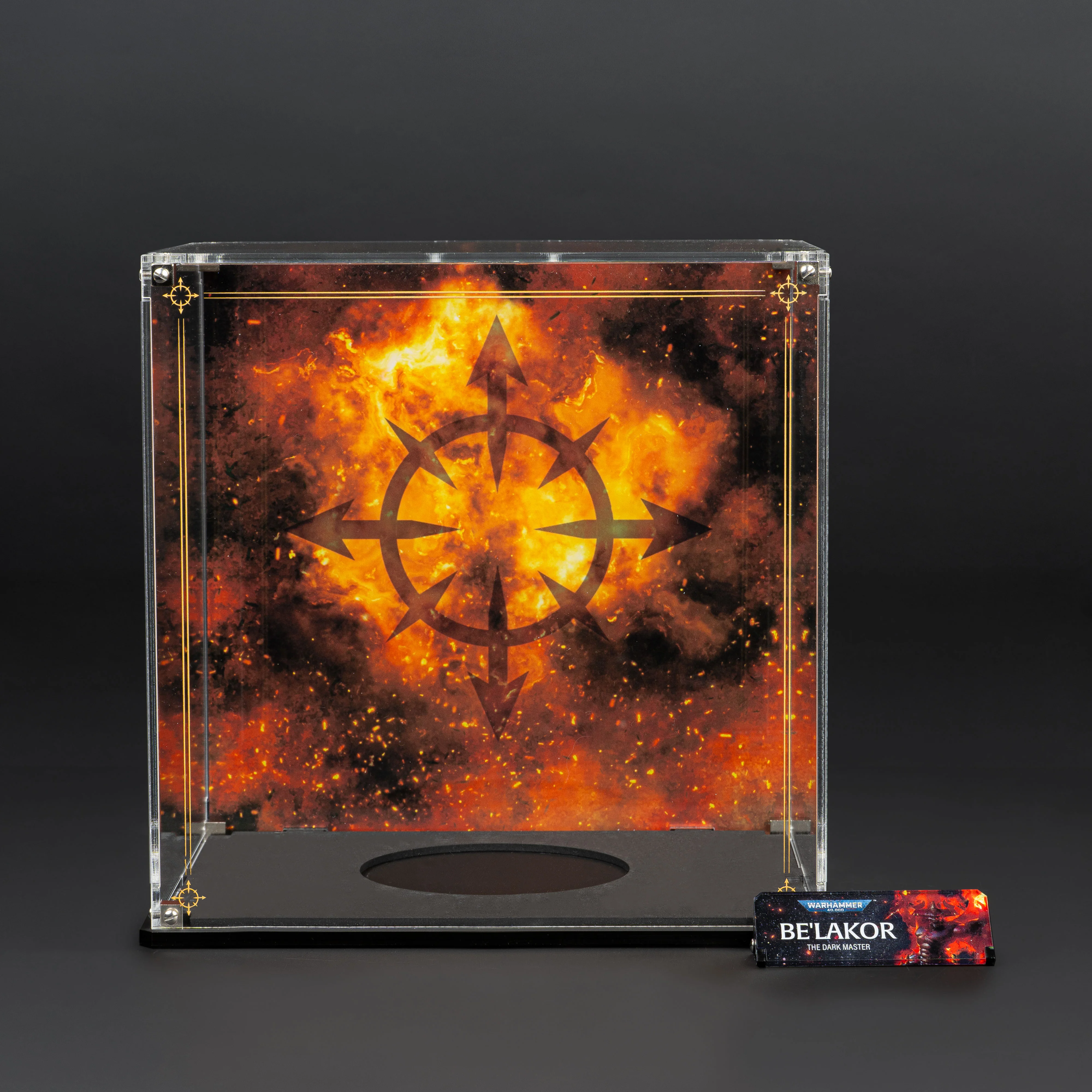Display Case for Warhammer® 40,000 Be'lakor, the Dark Master - Image 5
