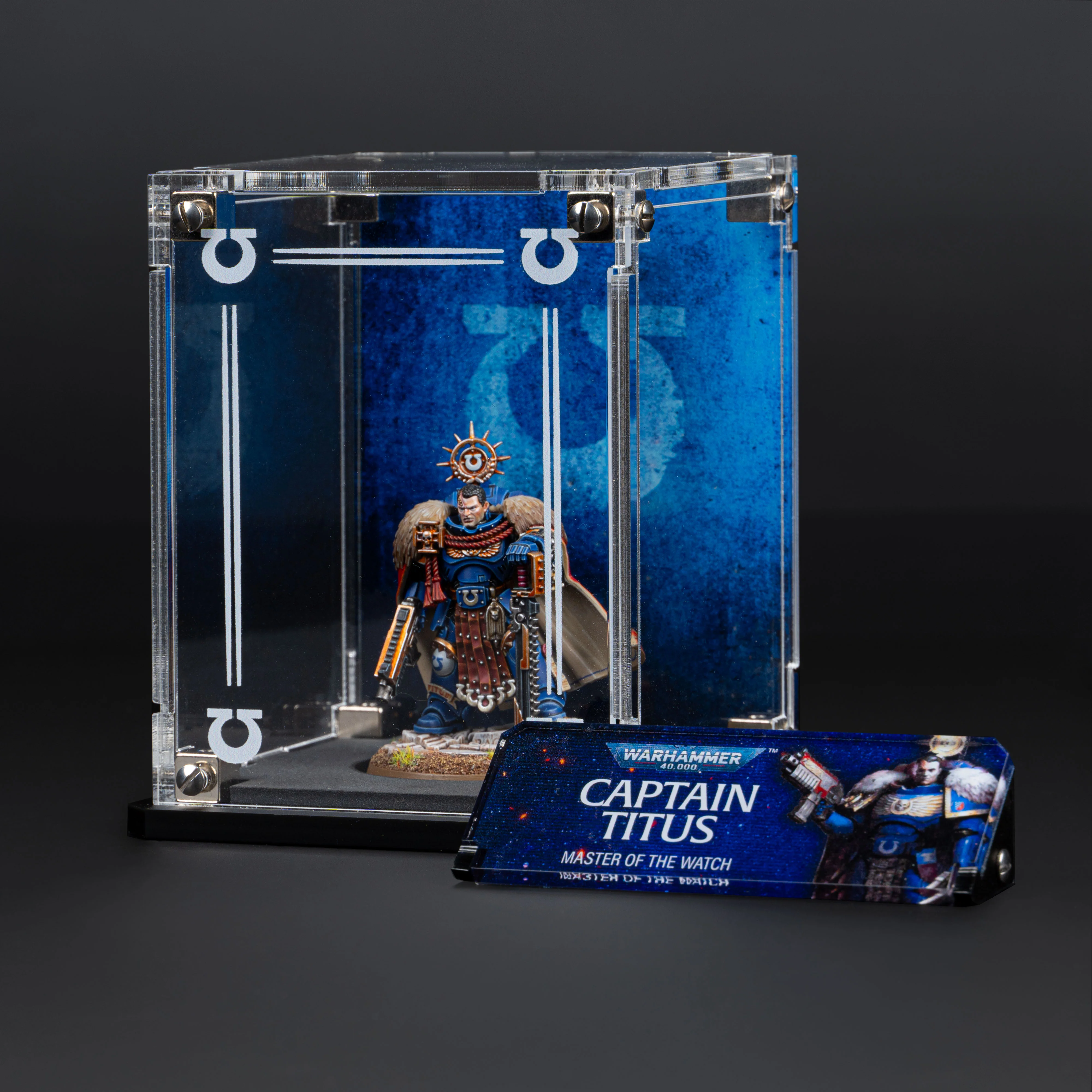 Display Case for Warhammer® 40,000 Captain Titus - Image 3