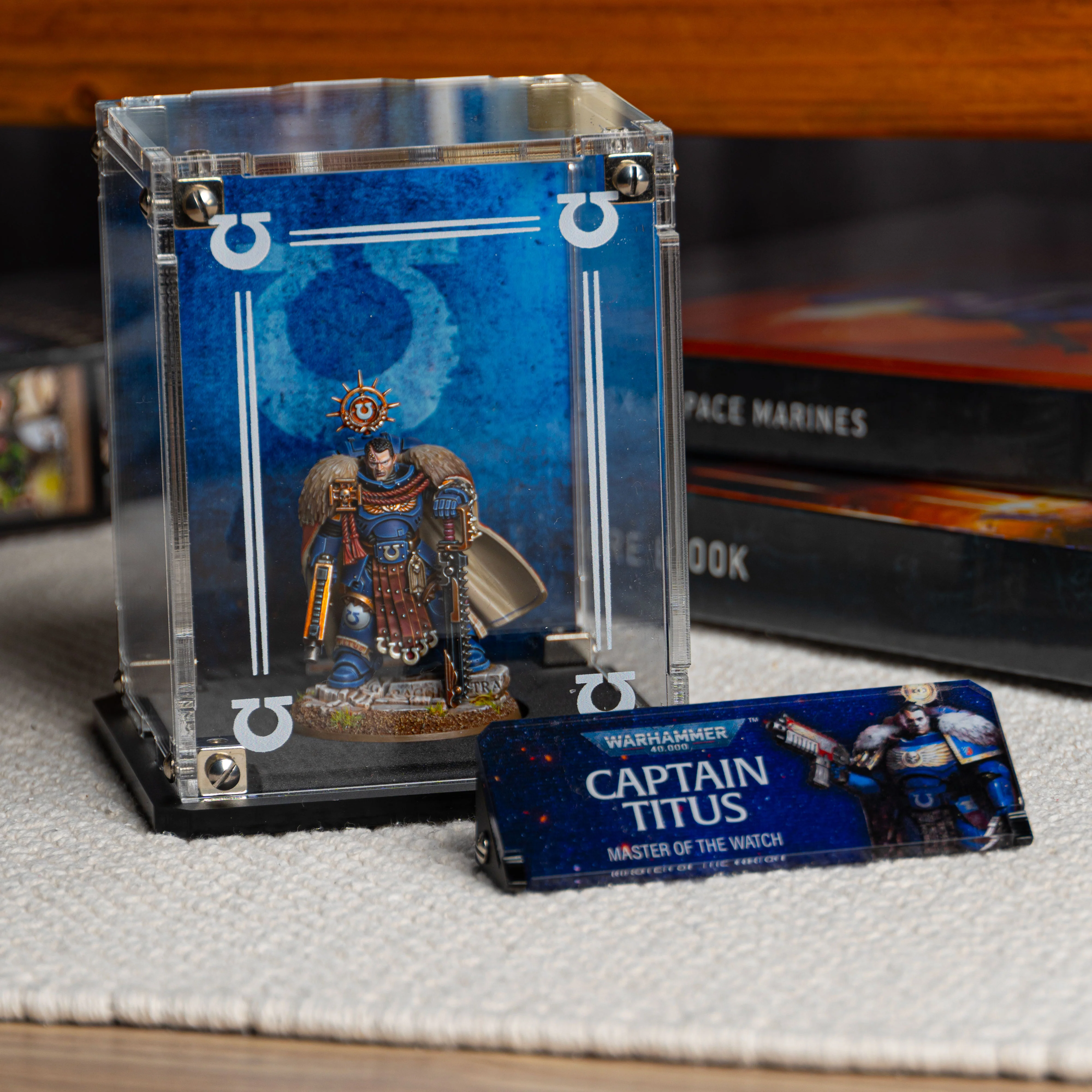 Display Case for Warhammer® 40,000 Captain Titus - Image 7