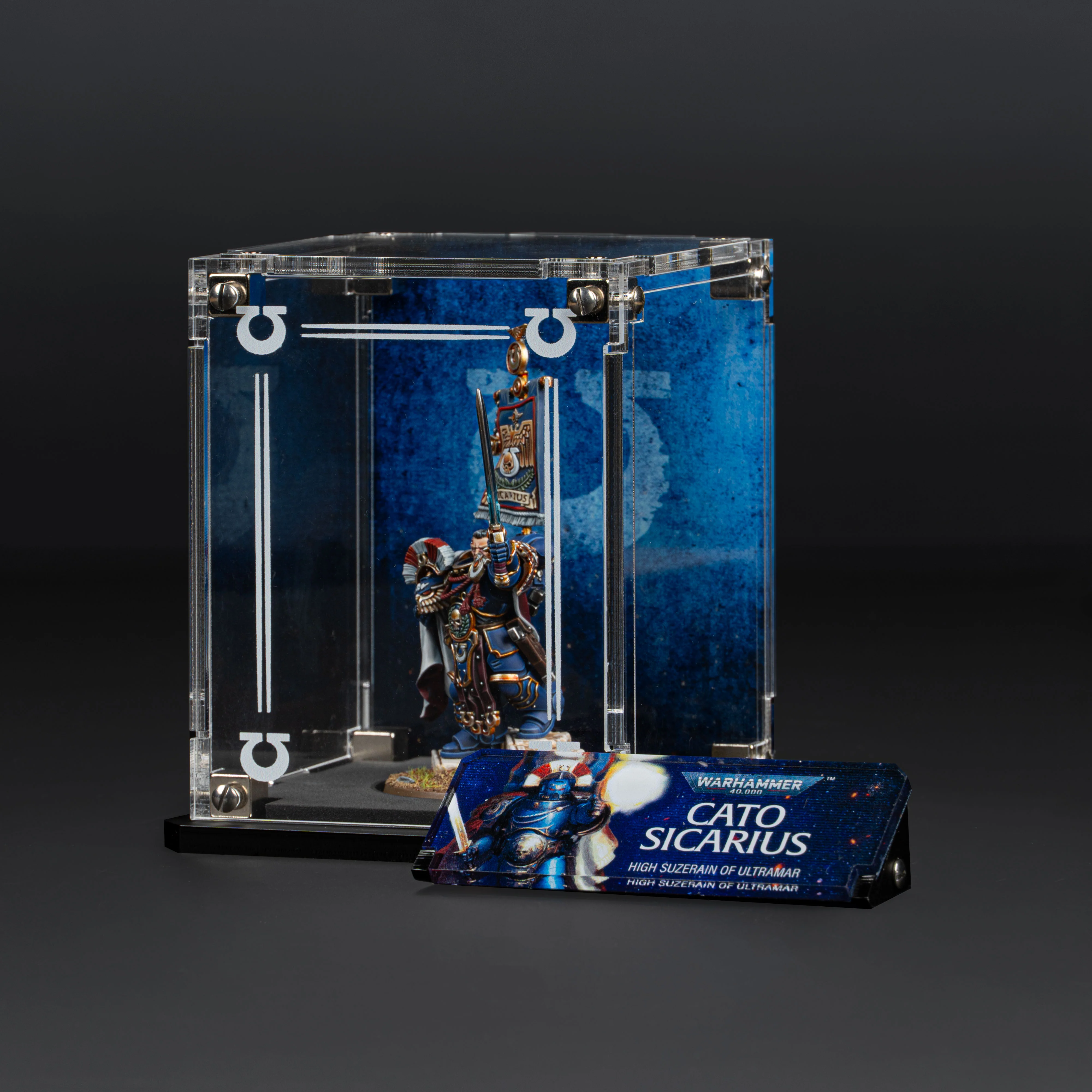 Display Case for Warhammer® 40,000 Cato Sicarius - Image 4