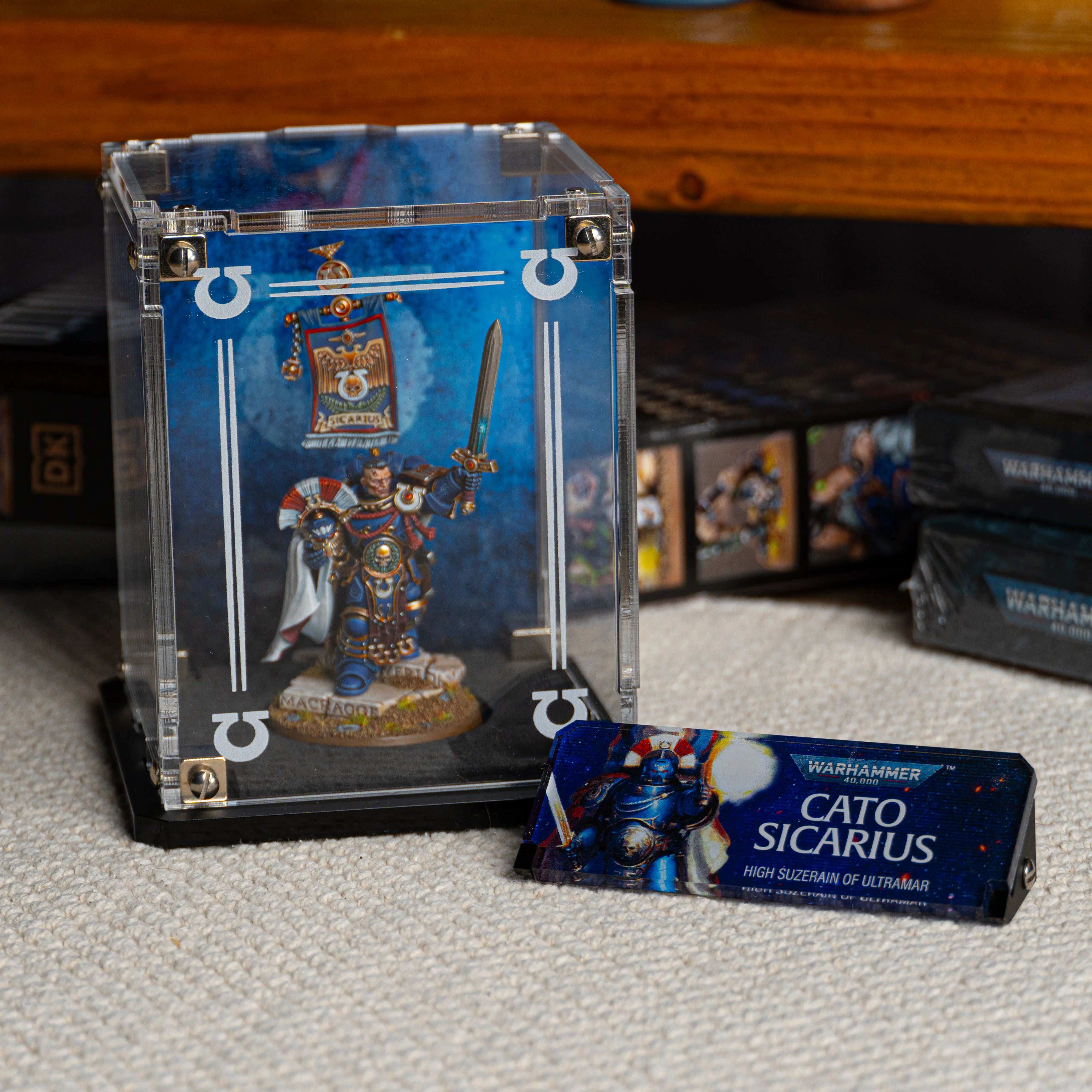 Display Case for Warhammer® 40,000 Cato Sicarius - Image 5
