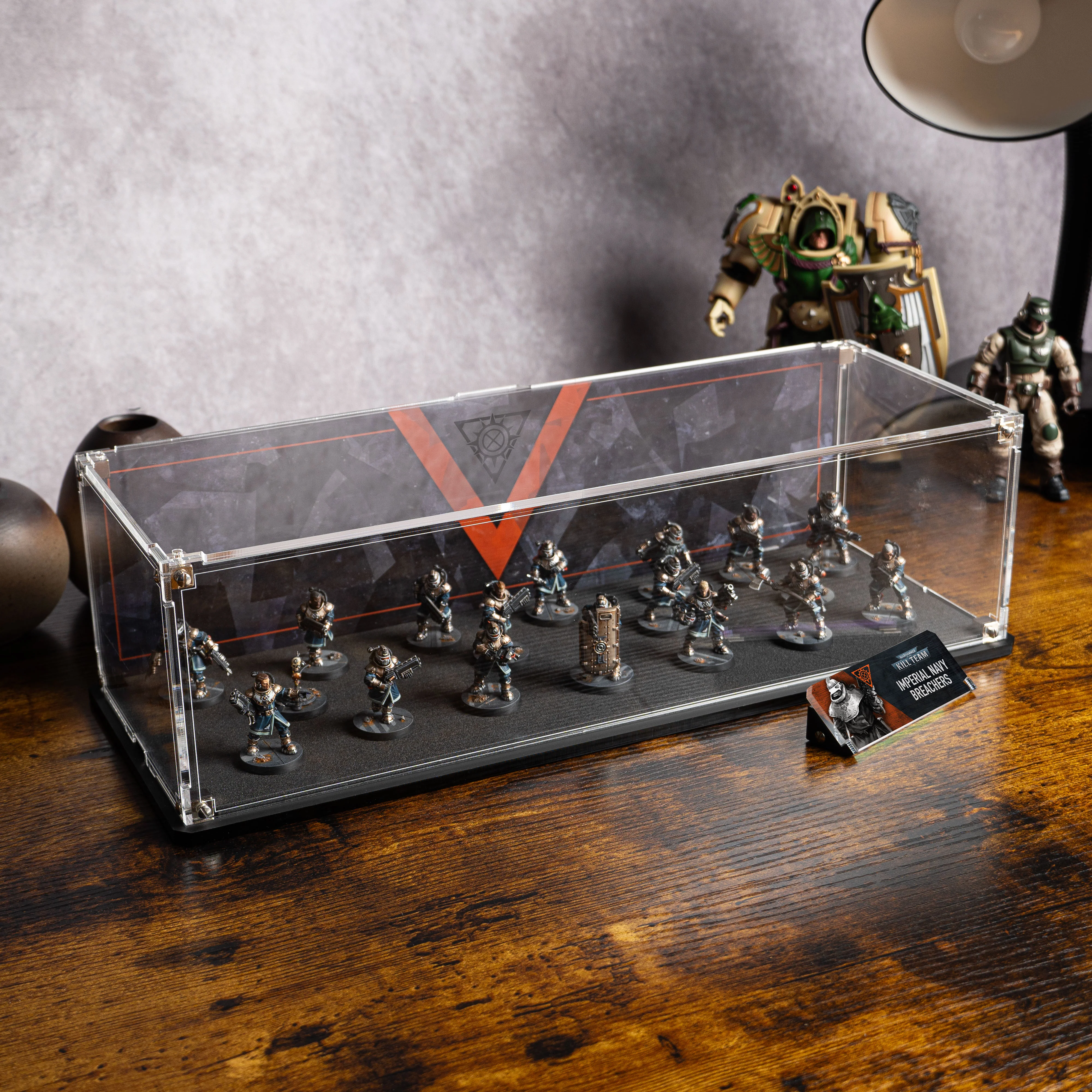 Display Case for Warhammer® 40,000 Kill Team: Imperial Navy Breachers - Image 11