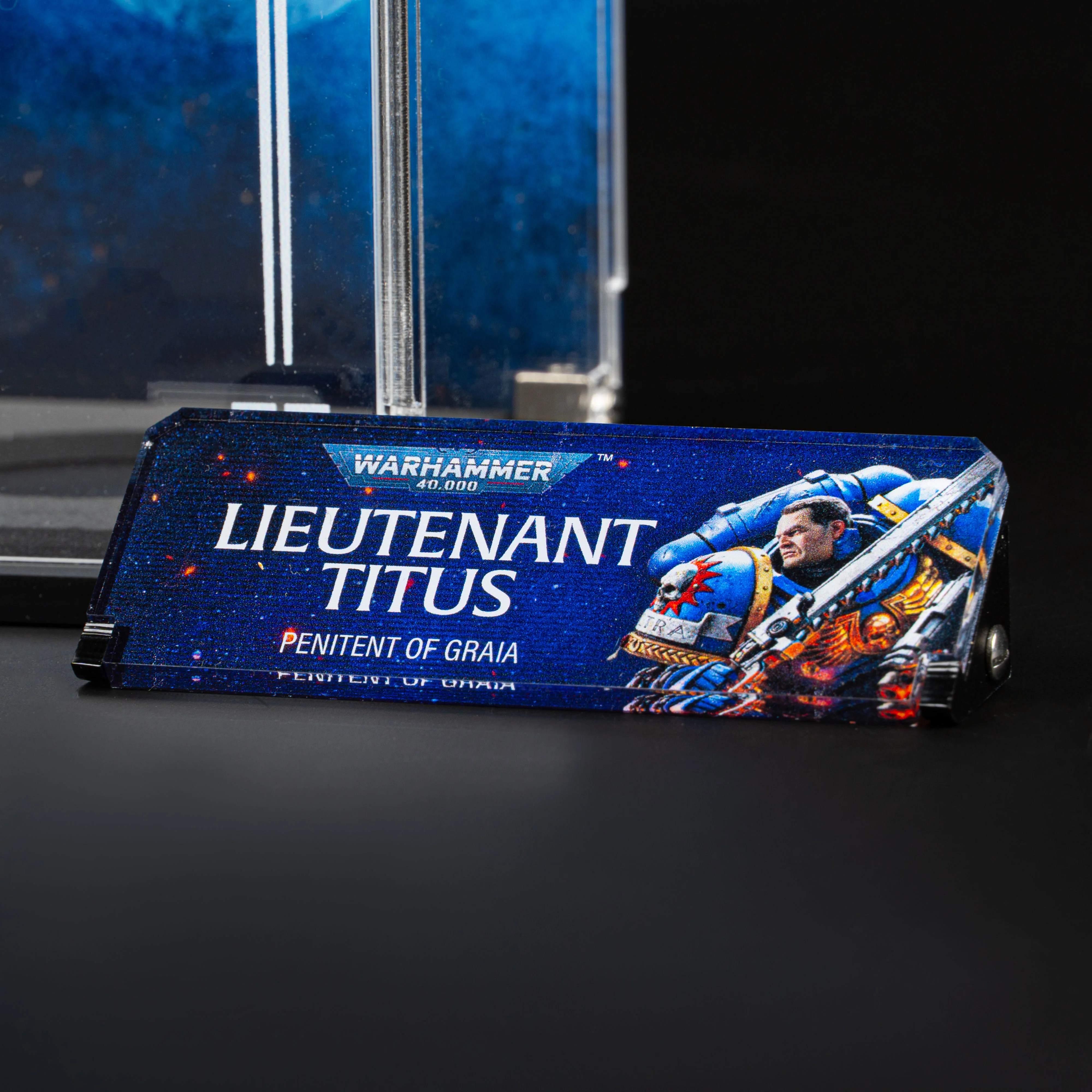 Display Case for Warhammer® 40,000 Lieutenant Titus - Image 8