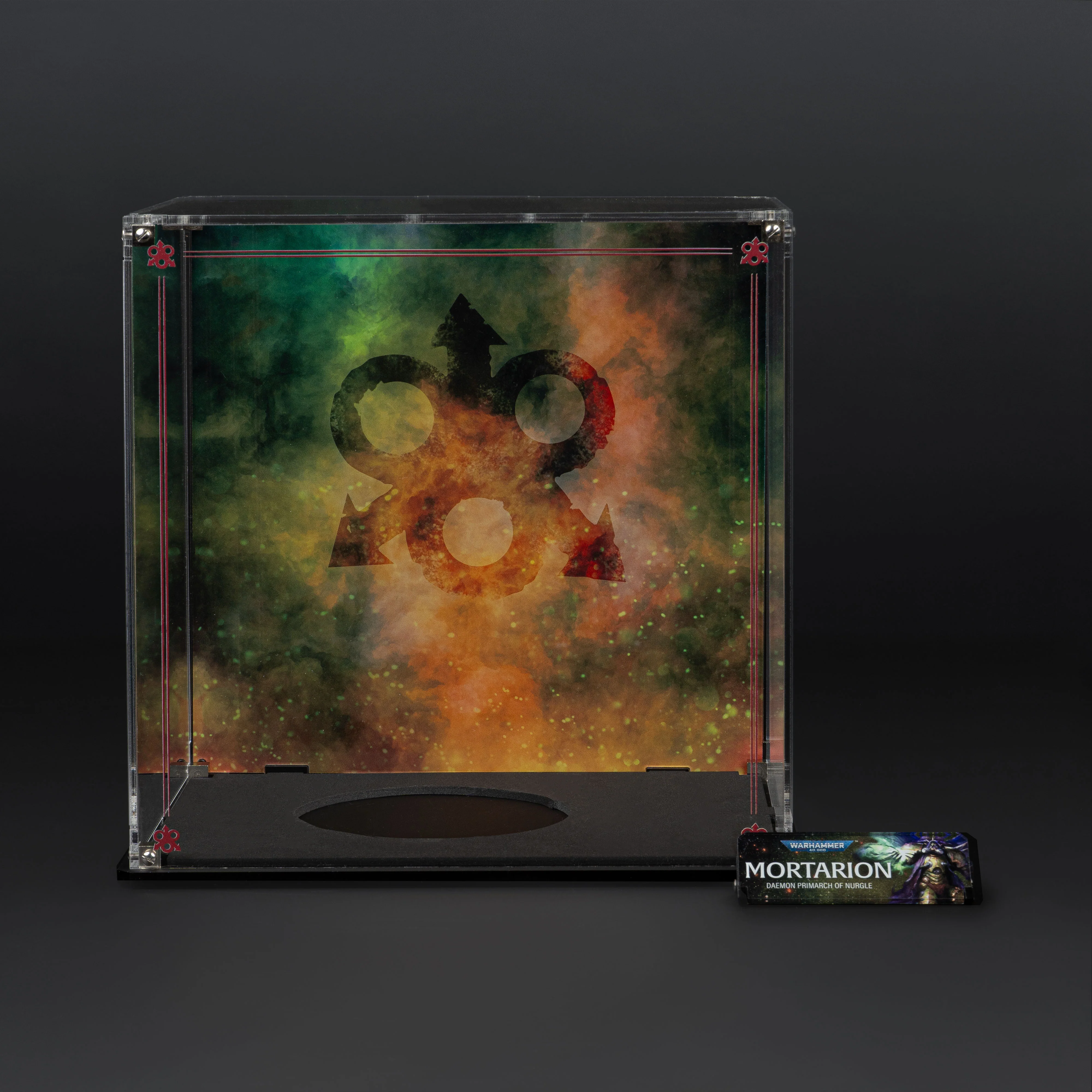 Display Case for Warhammer® 40,000 Mortarion, Daemon Primarch of Nurgle - Image 6