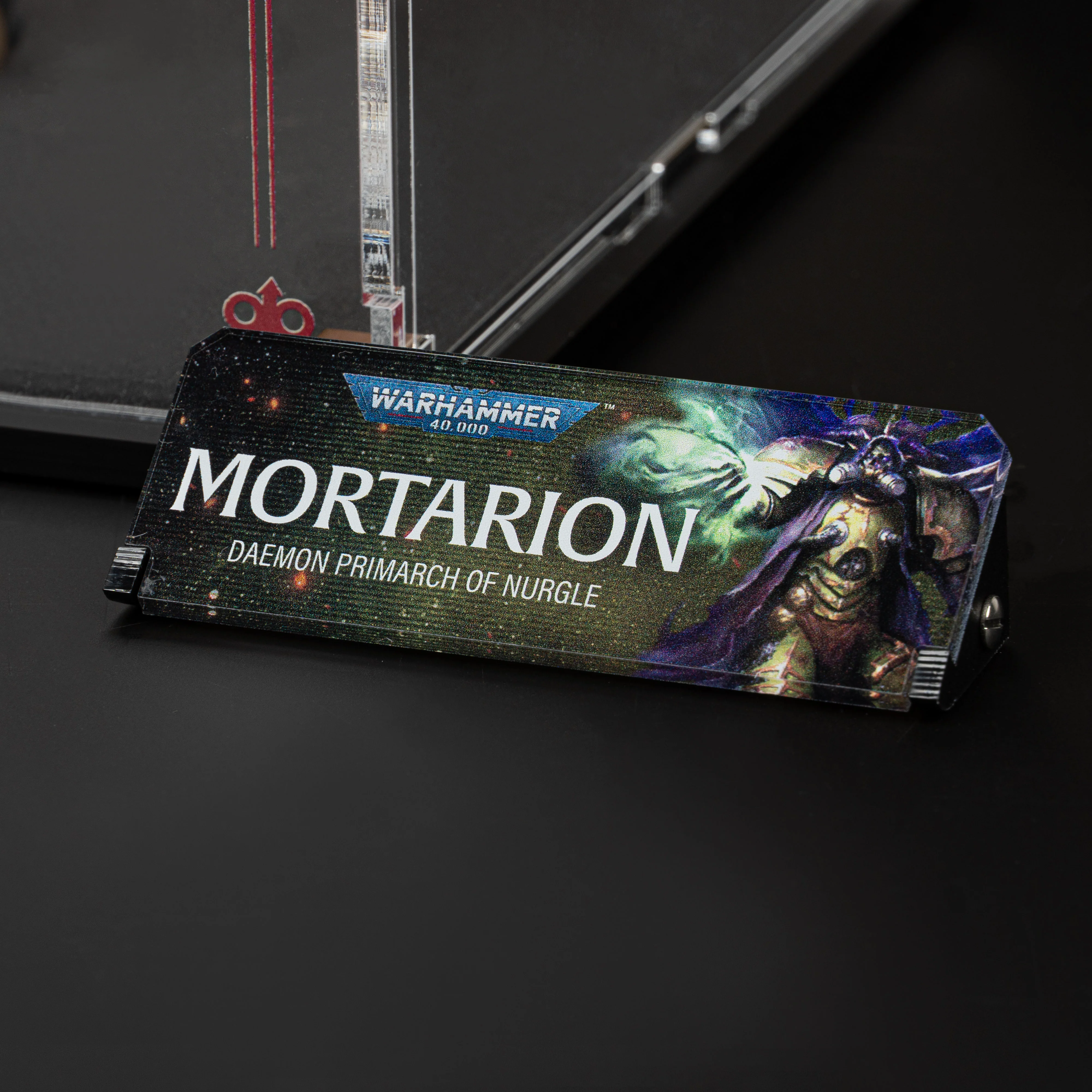 Display Case for Warhammer® 40,000 Mortarion, Daemon Primarch of Nurgle - Image 7