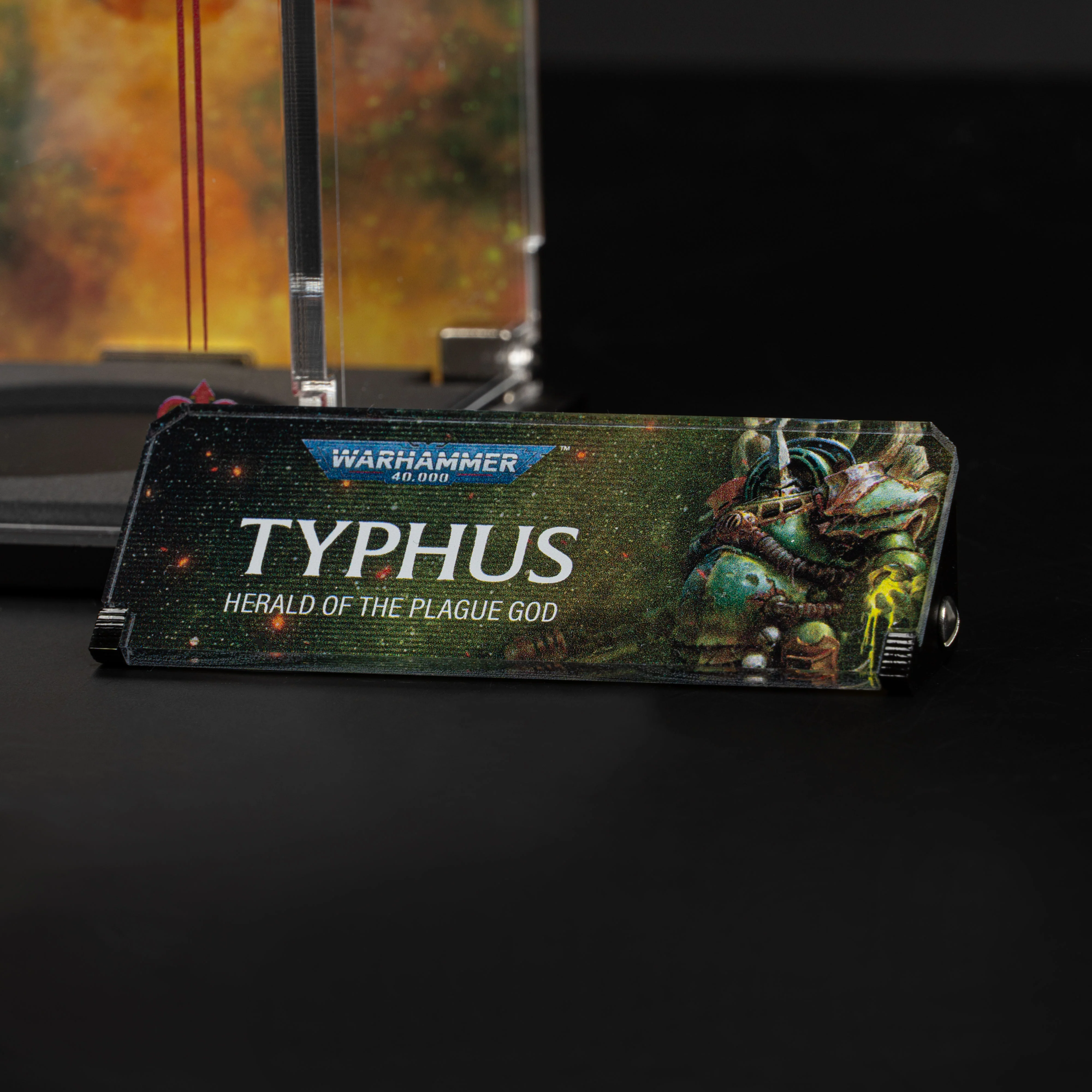 Display Case for Warhammer® 40,000 Typhus, Herald of the Plague God - Image 6