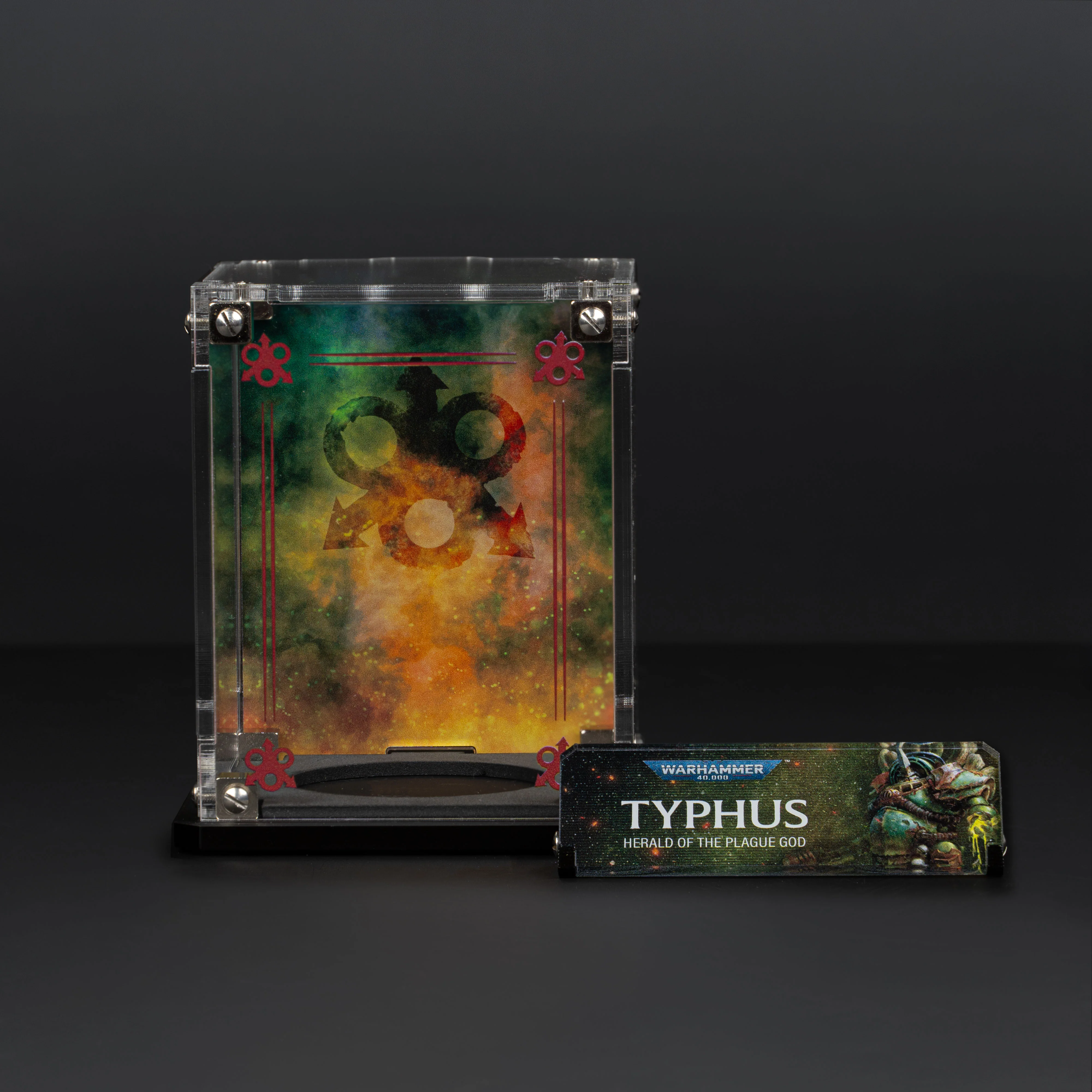 Display Case for Warhammer® 40,000 Typhus, Herald of the Plague God - Image 7