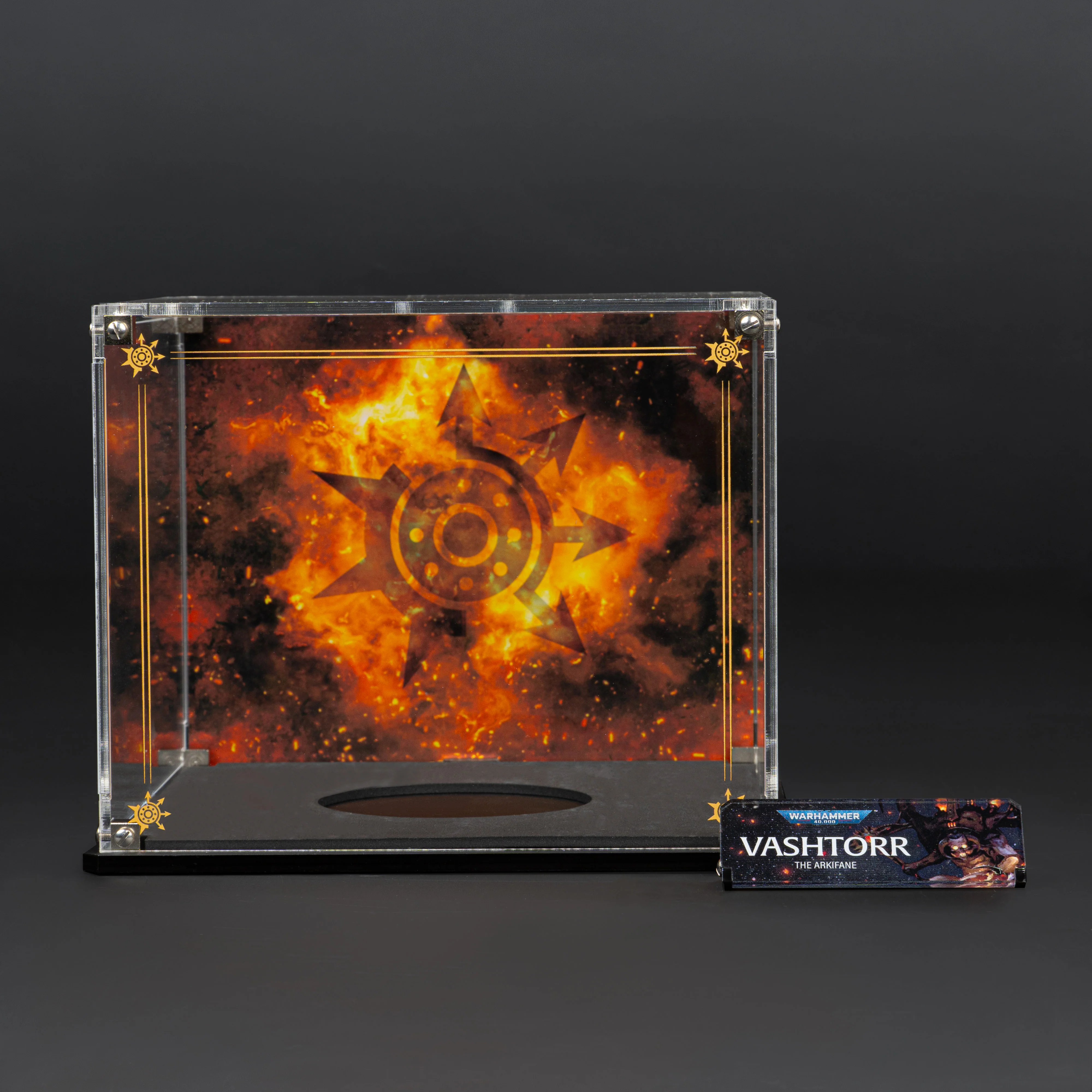 Display Case for Warhammer® 40,000 Vashtorr the Arkifane - Image 4