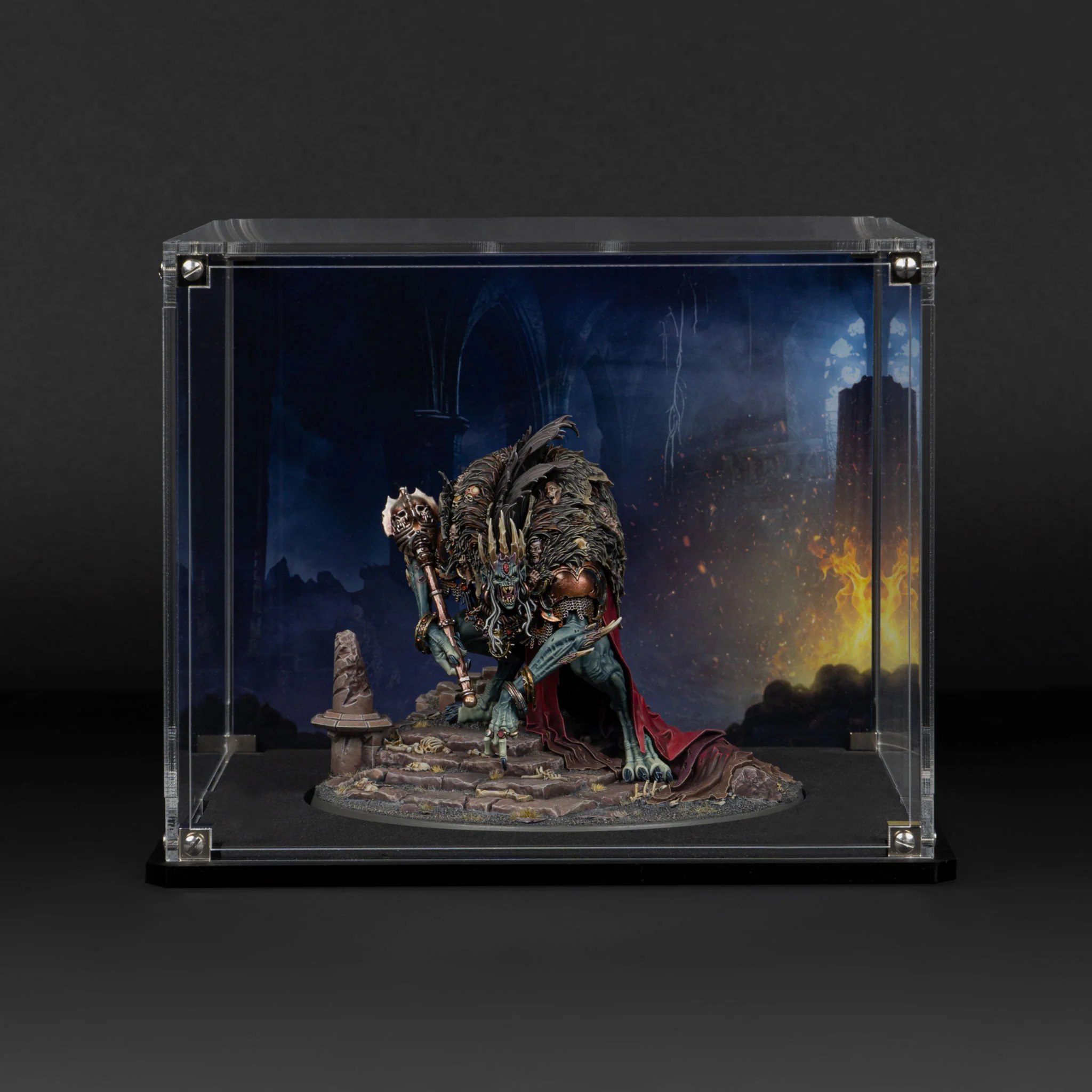 Display Case for Warhammer® Age of Sigmar Ushoran, Mortarch of Delusion - Image 3