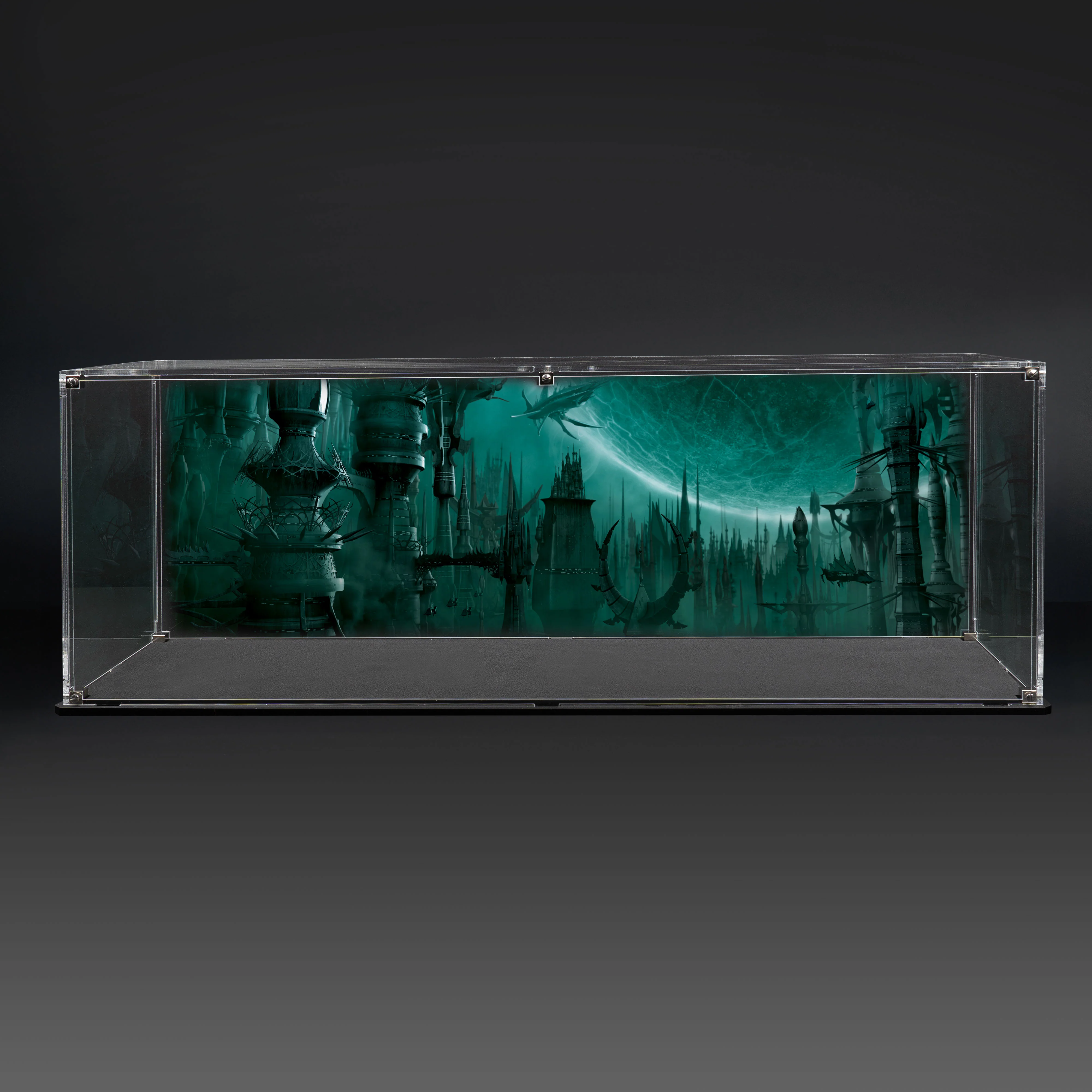 Display Case for Warhammer® Army with Commorragh Background - Image 14
