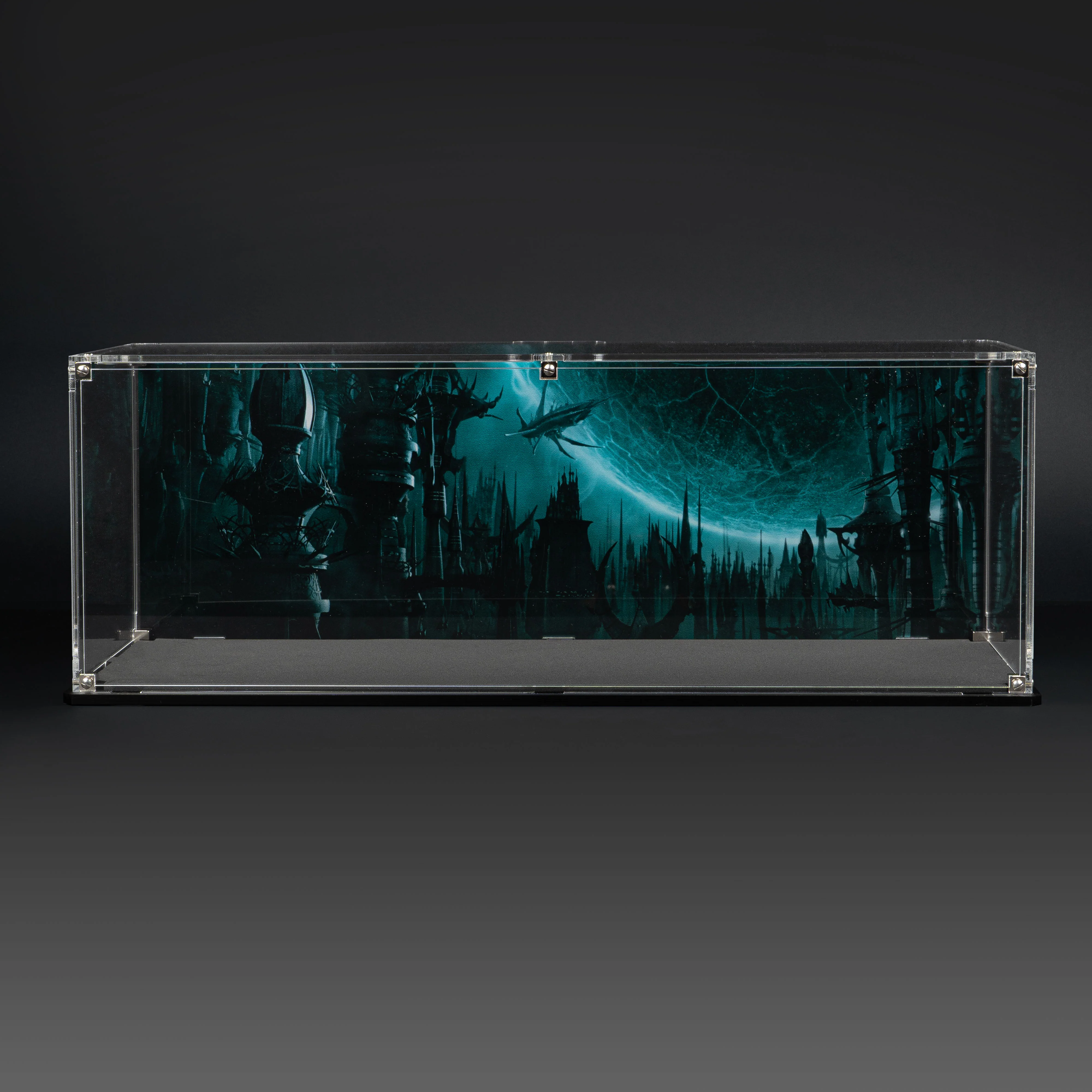 Display Case for Warhammer® Army with Commorragh Background - Image 2