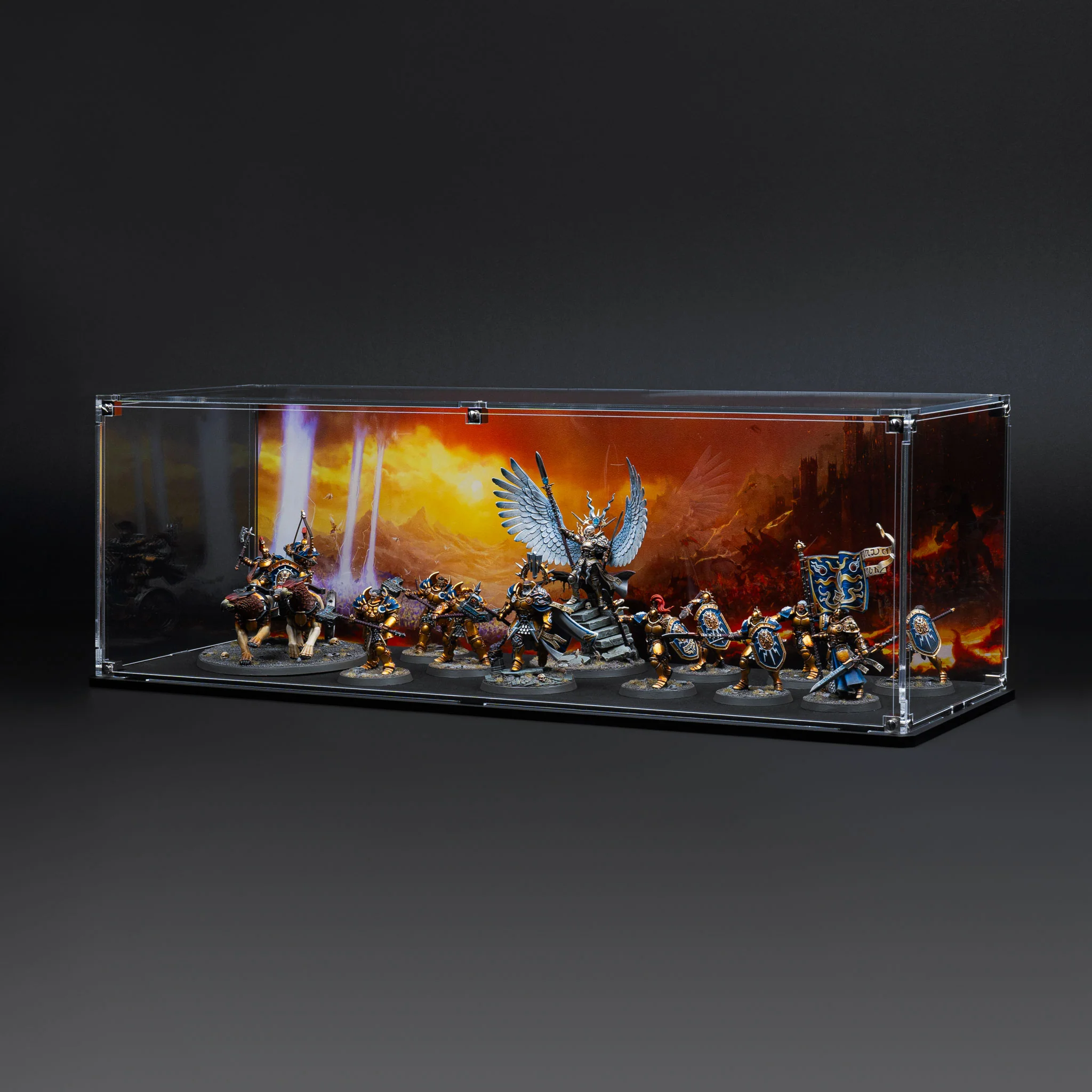 Display Case for Warhammer® Army with Eternal Conflict Background - Image 11