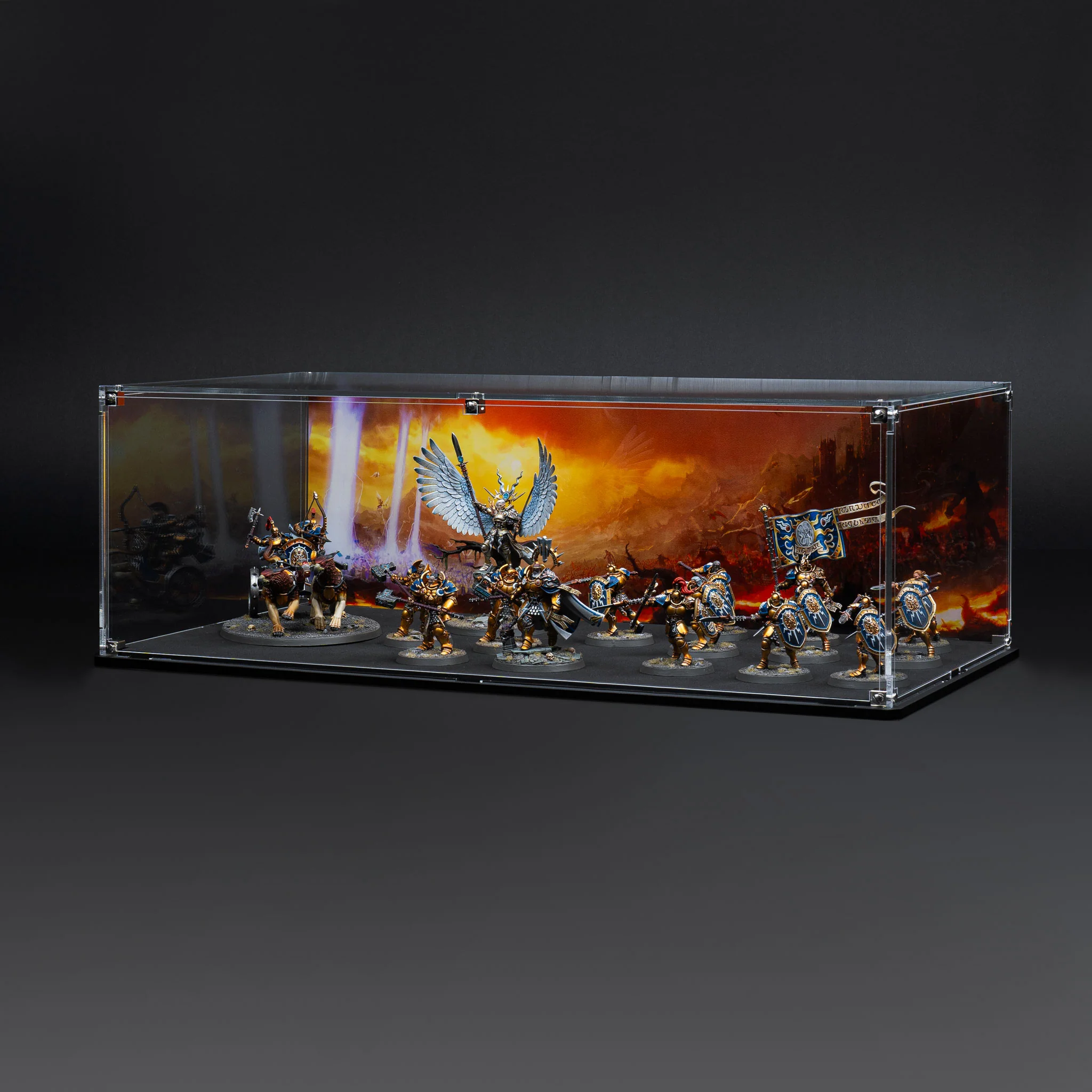 Display Case for Warhammer® Army with Eternal Conflict Background - Image 12