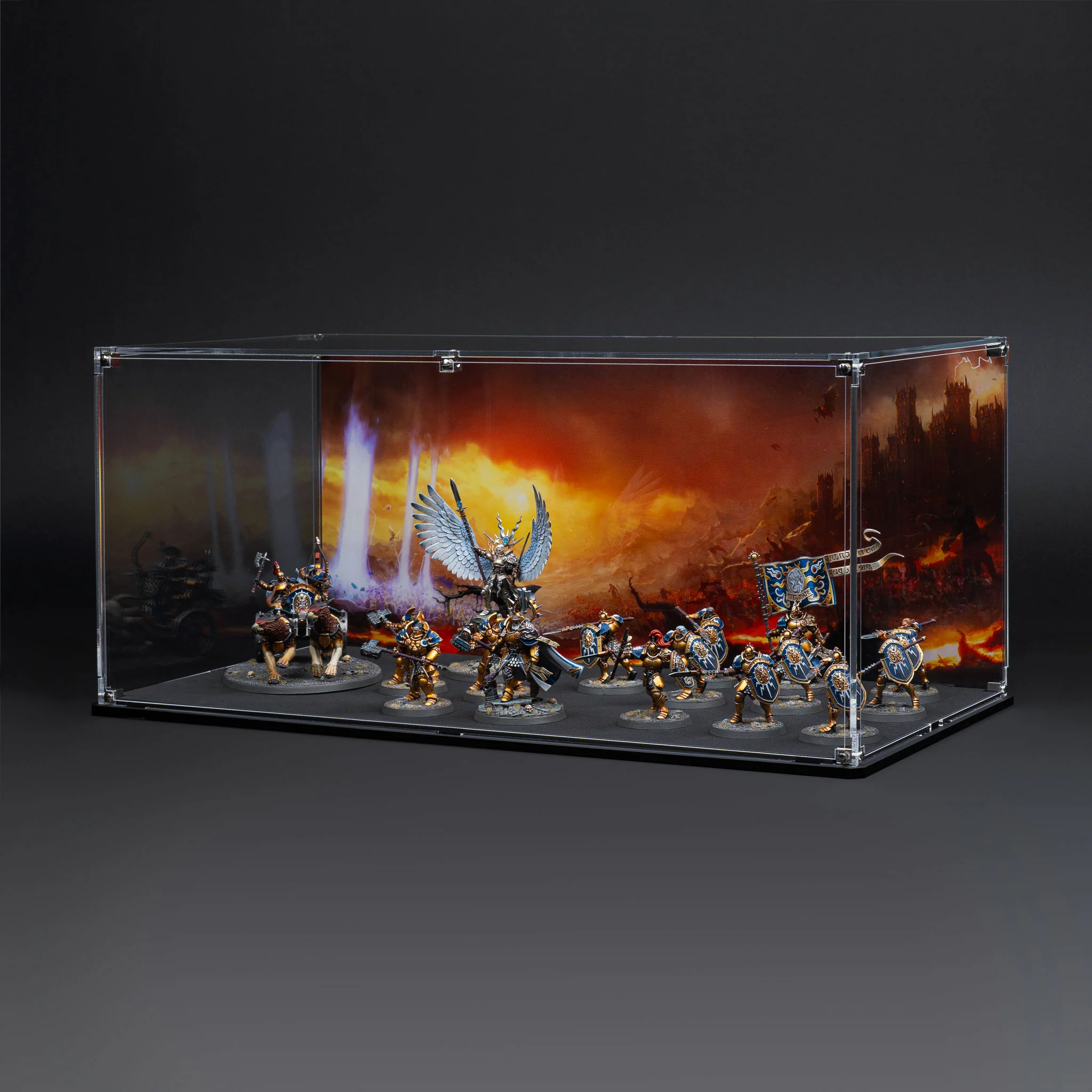Display Case for Warhammer® Army with Eternal Conflict Background - Image 14
