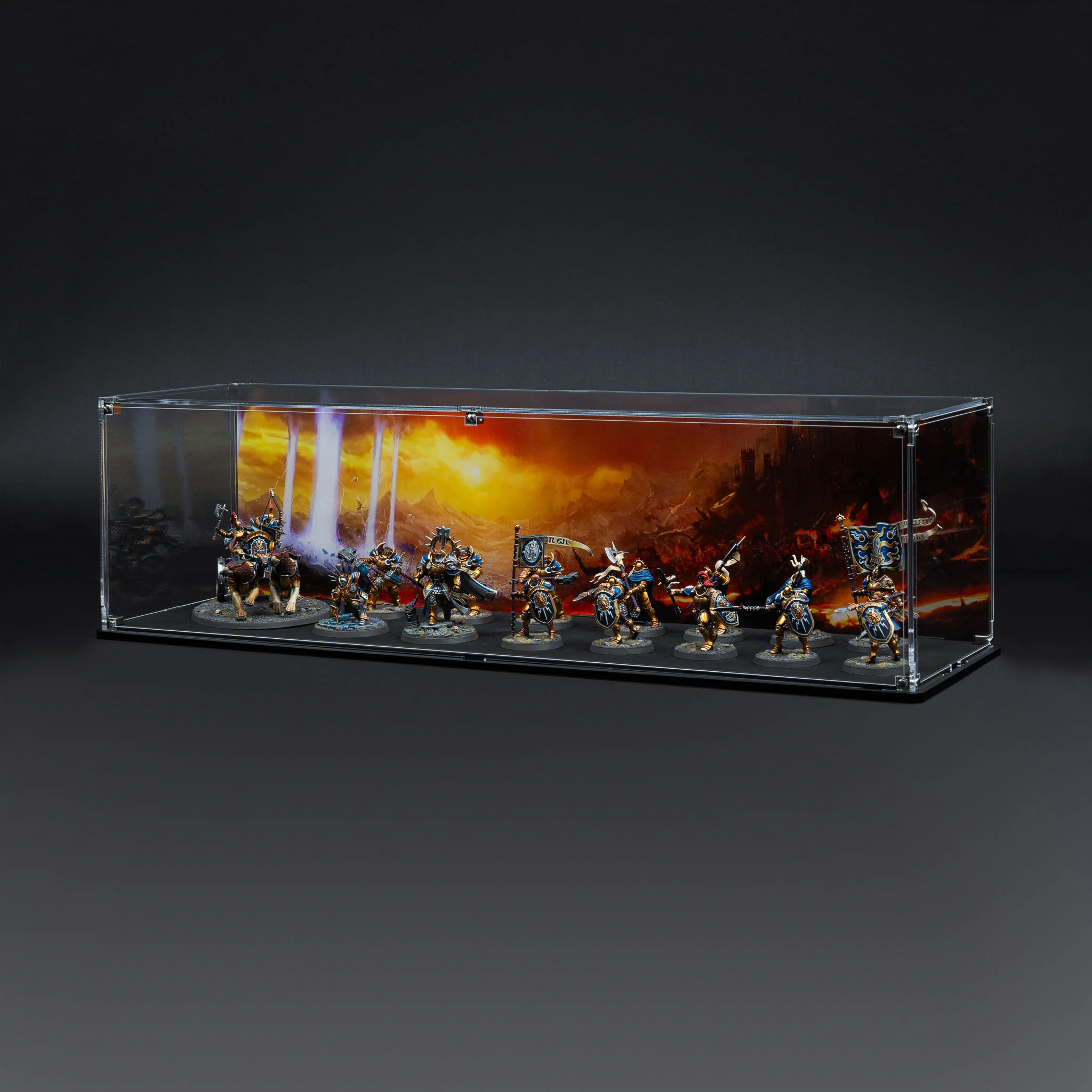Display Case for Warhammer® Army with Eternal Conflict Background - Image 15