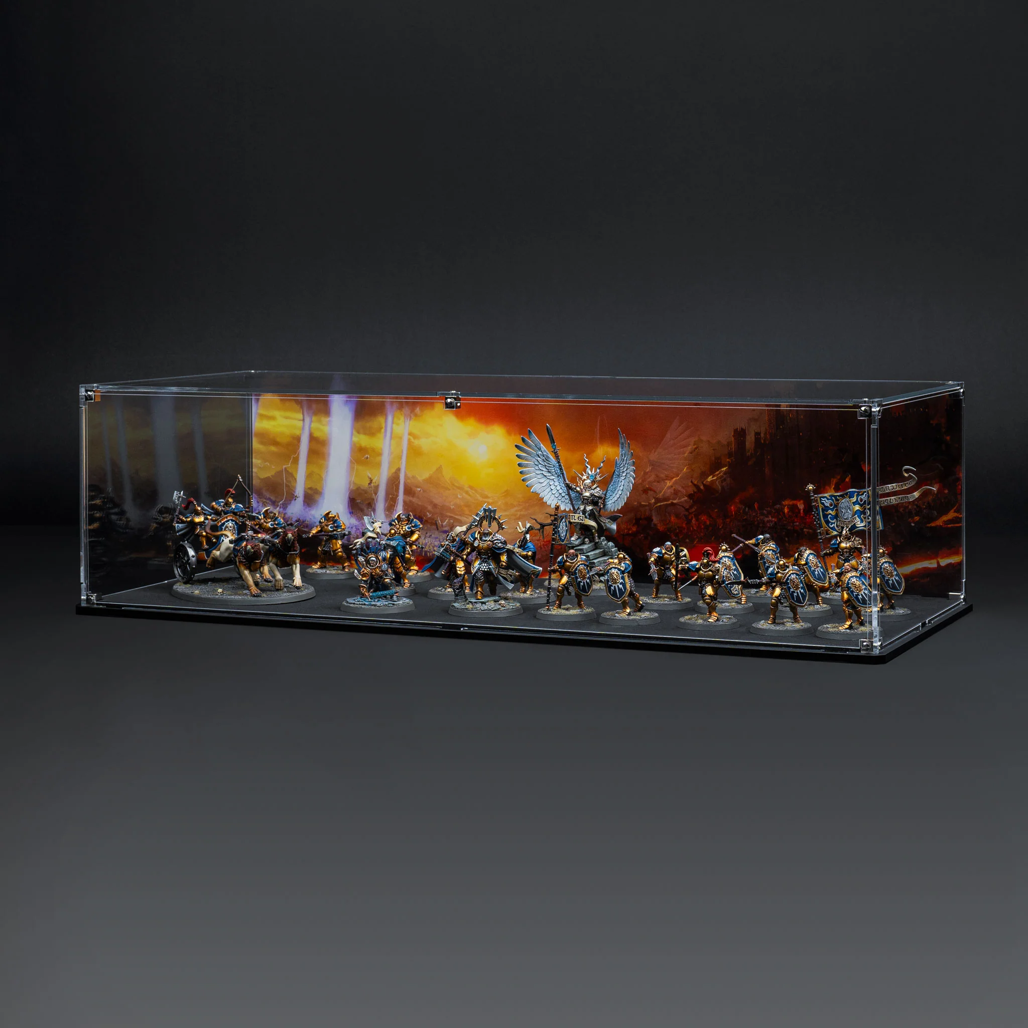 Display Case for Warhammer® Army with Eternal Conflict Background - Image 16