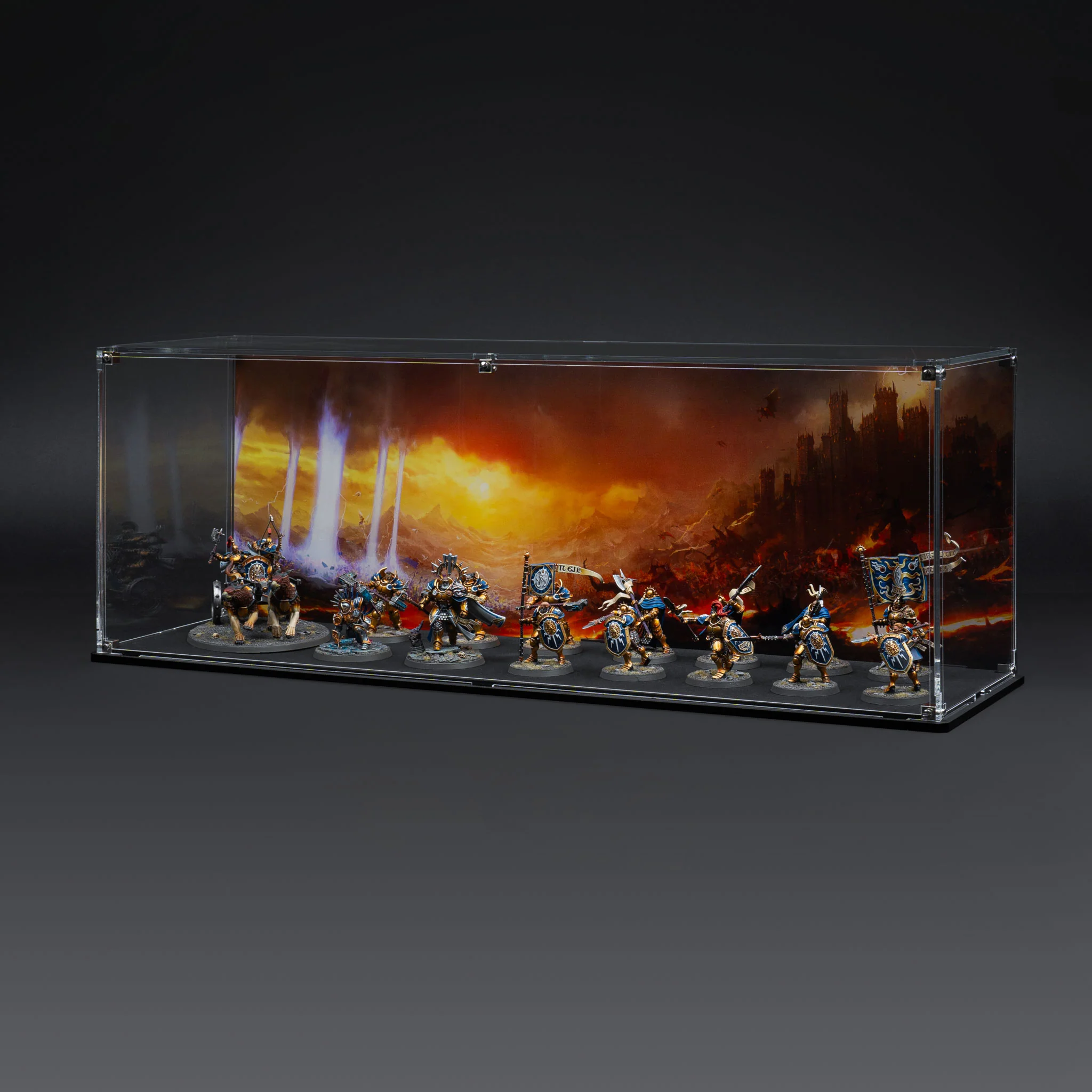Display Case for Warhammer® Army with Eternal Conflict Background - Image 17