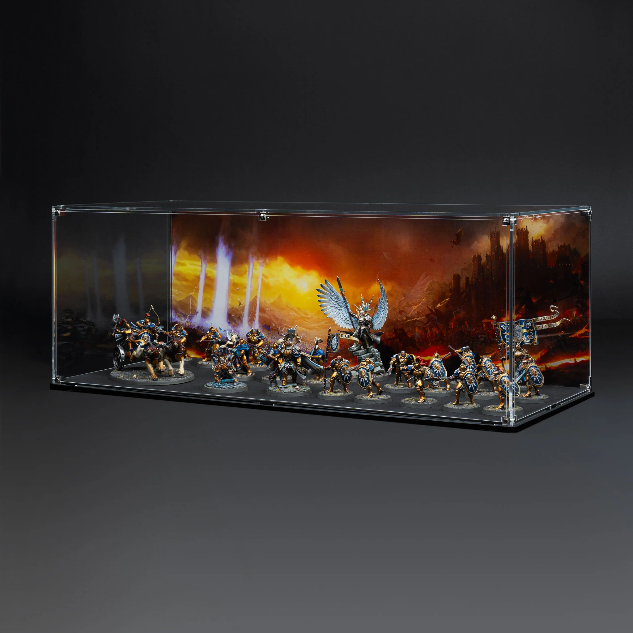 Display Case for Warhammer® Army with Eternal Conflict Background - Image 18