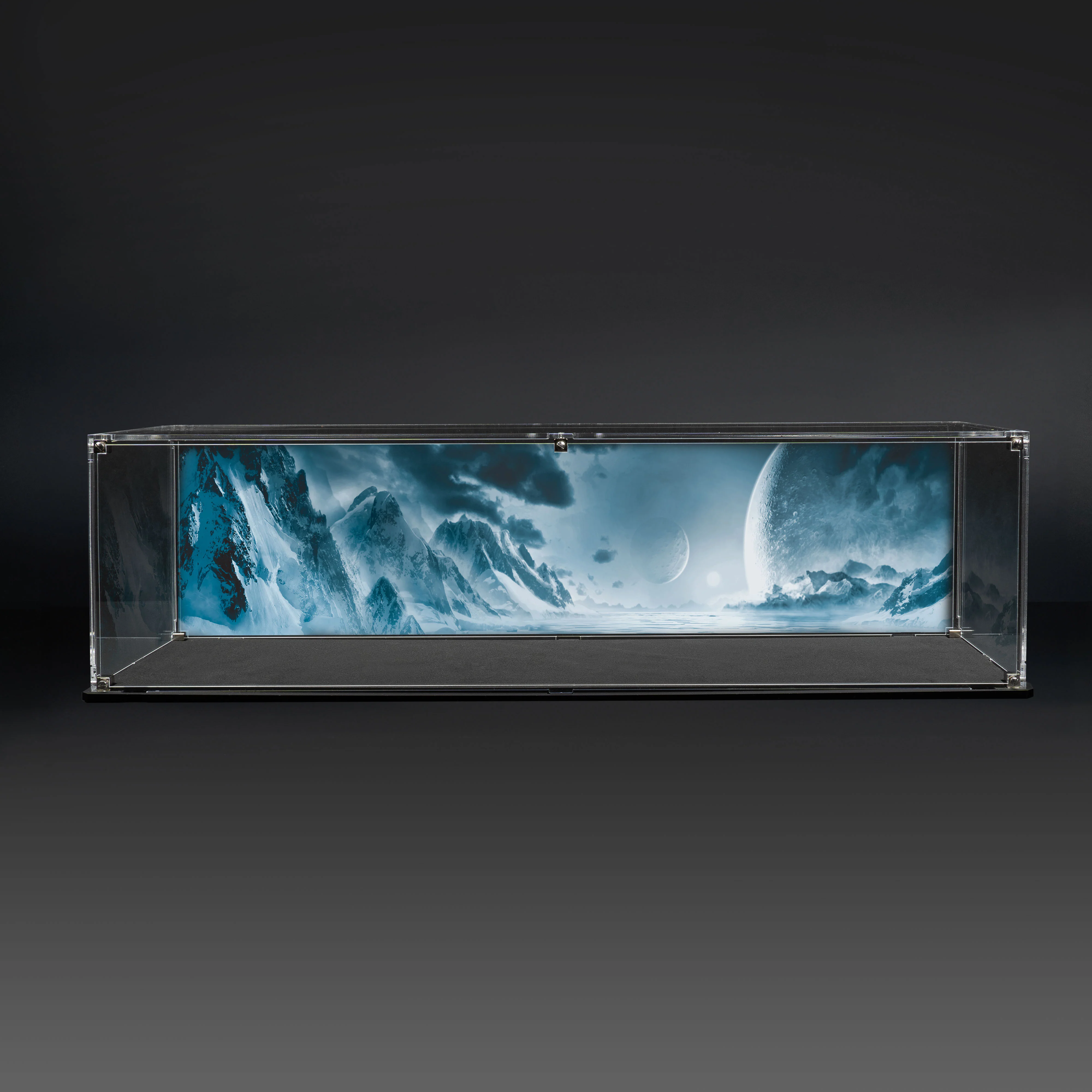 Display Case for Warhammer® Army with Frozen Wasteland Background - Image 11