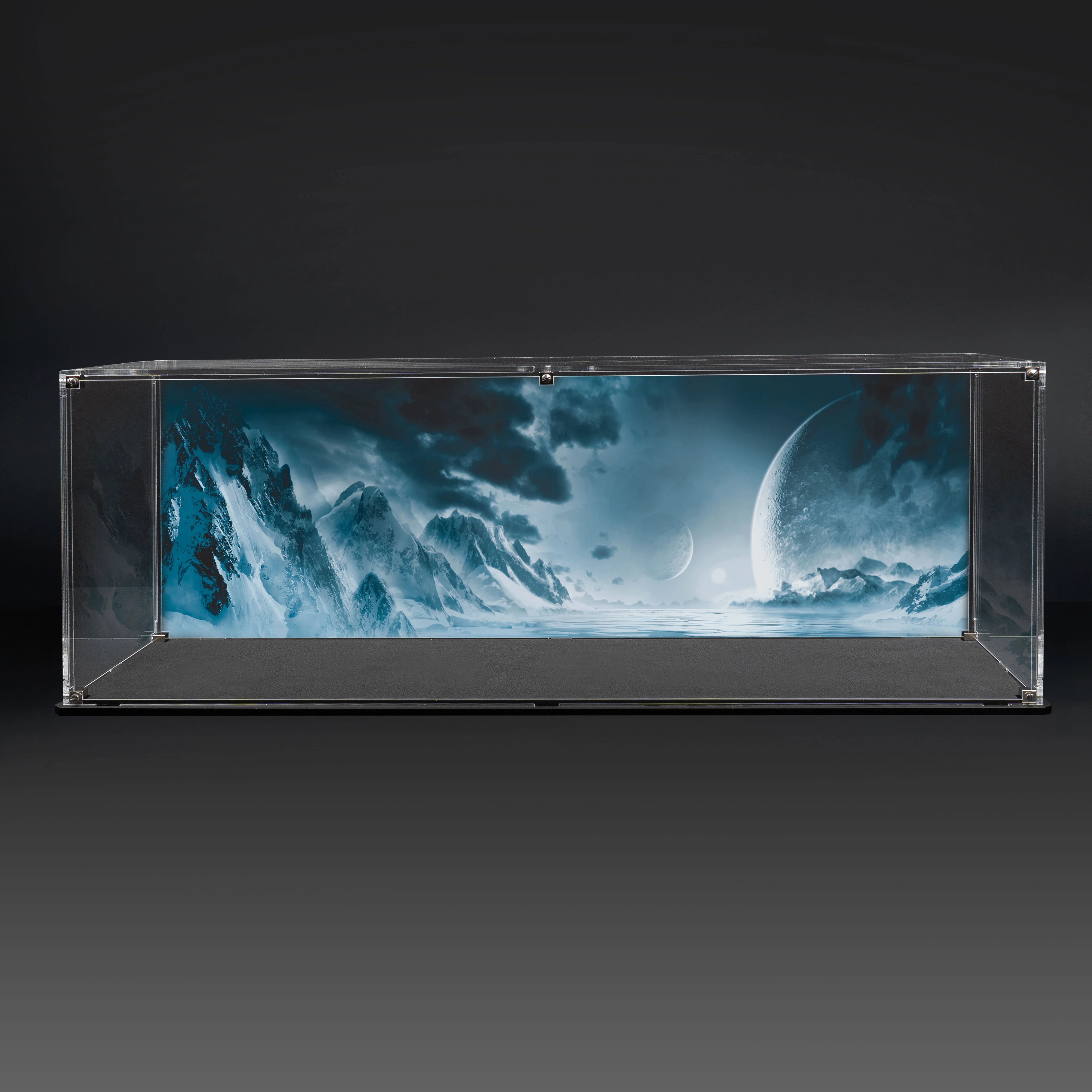 Display Case for Warhammer® Army with Frozen Wasteland Background - Image 13