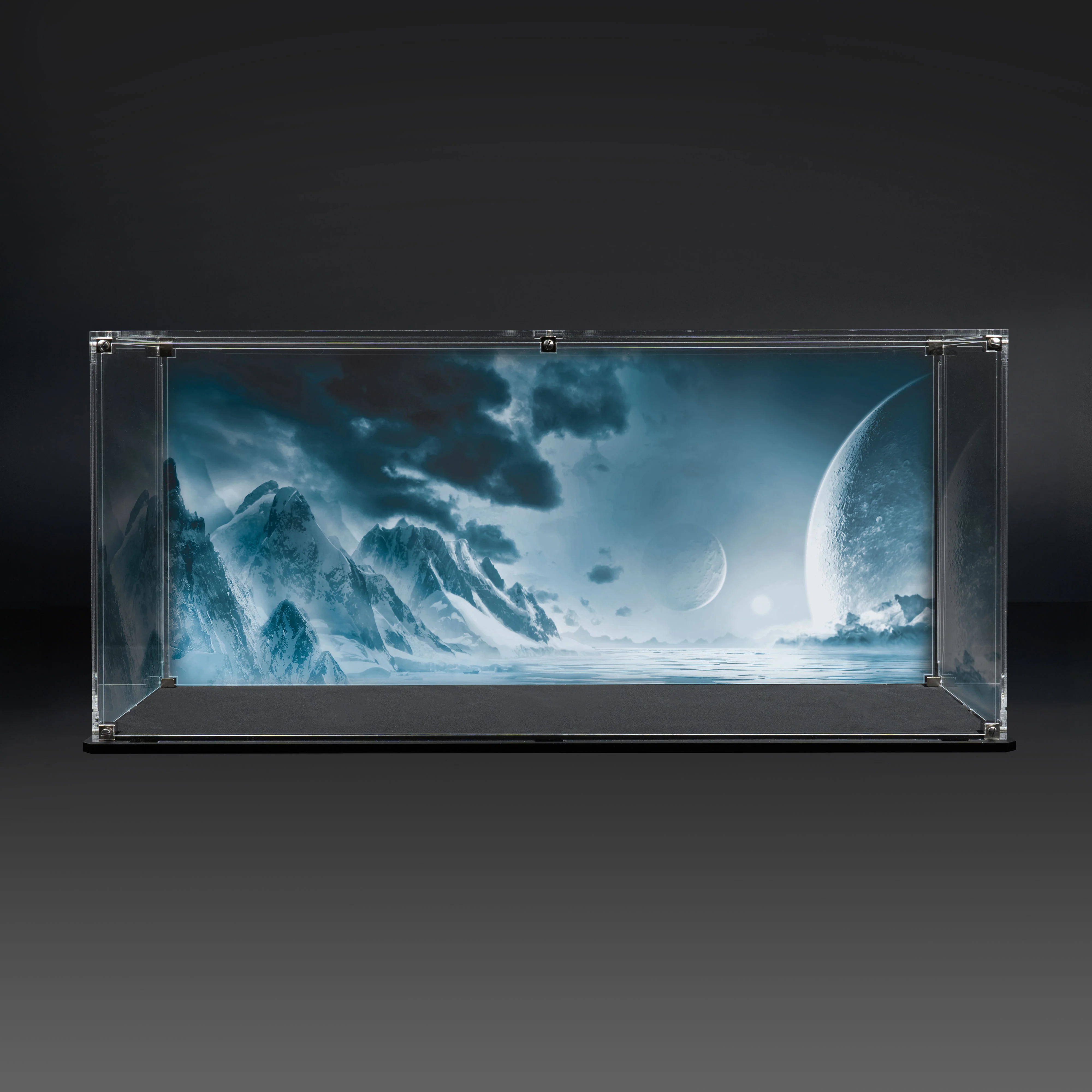 Display Case for Warhammer® Army with Frozen Wasteland Background - Image 5