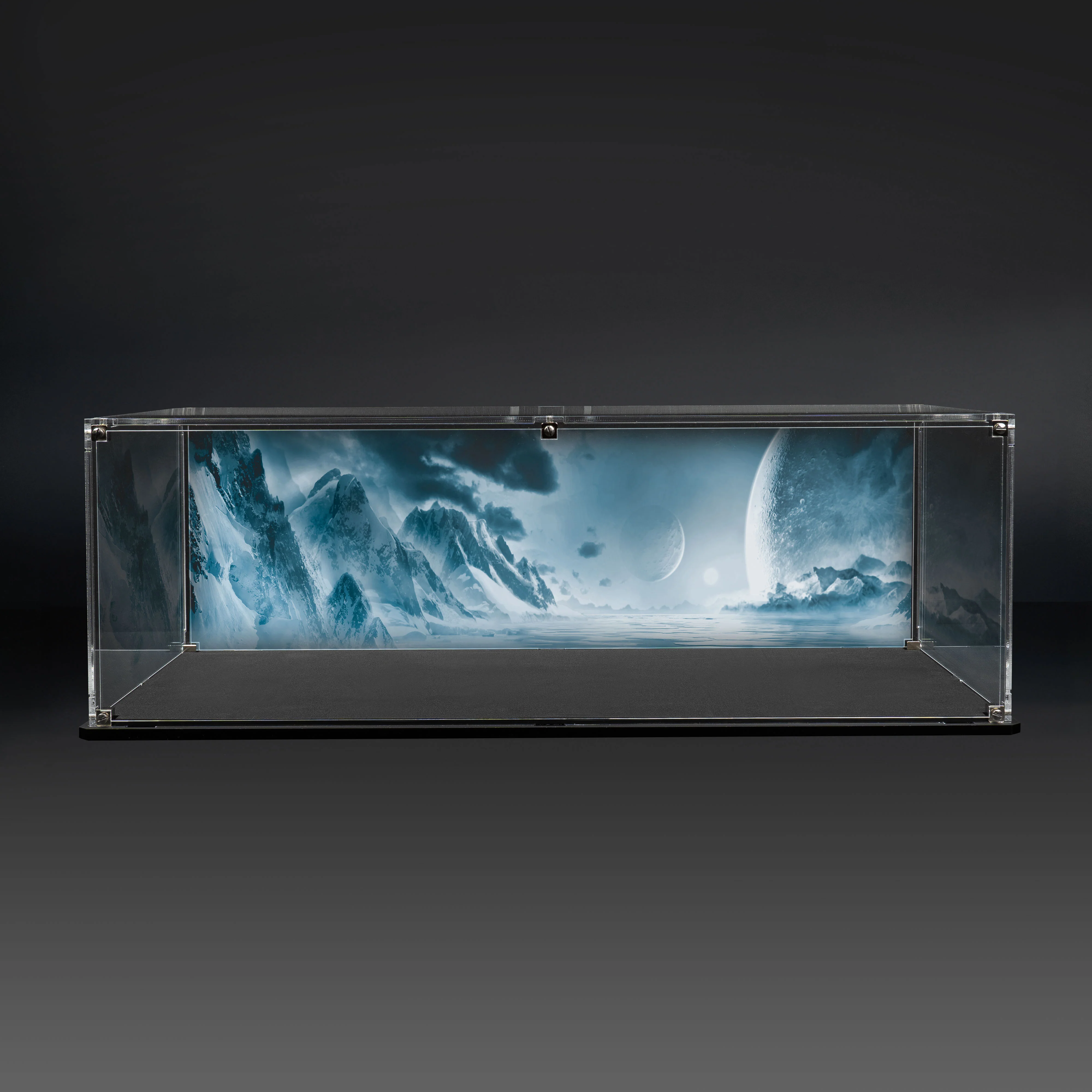 Display Case for Warhammer® Army with Frozen Wasteland Background - Image 6