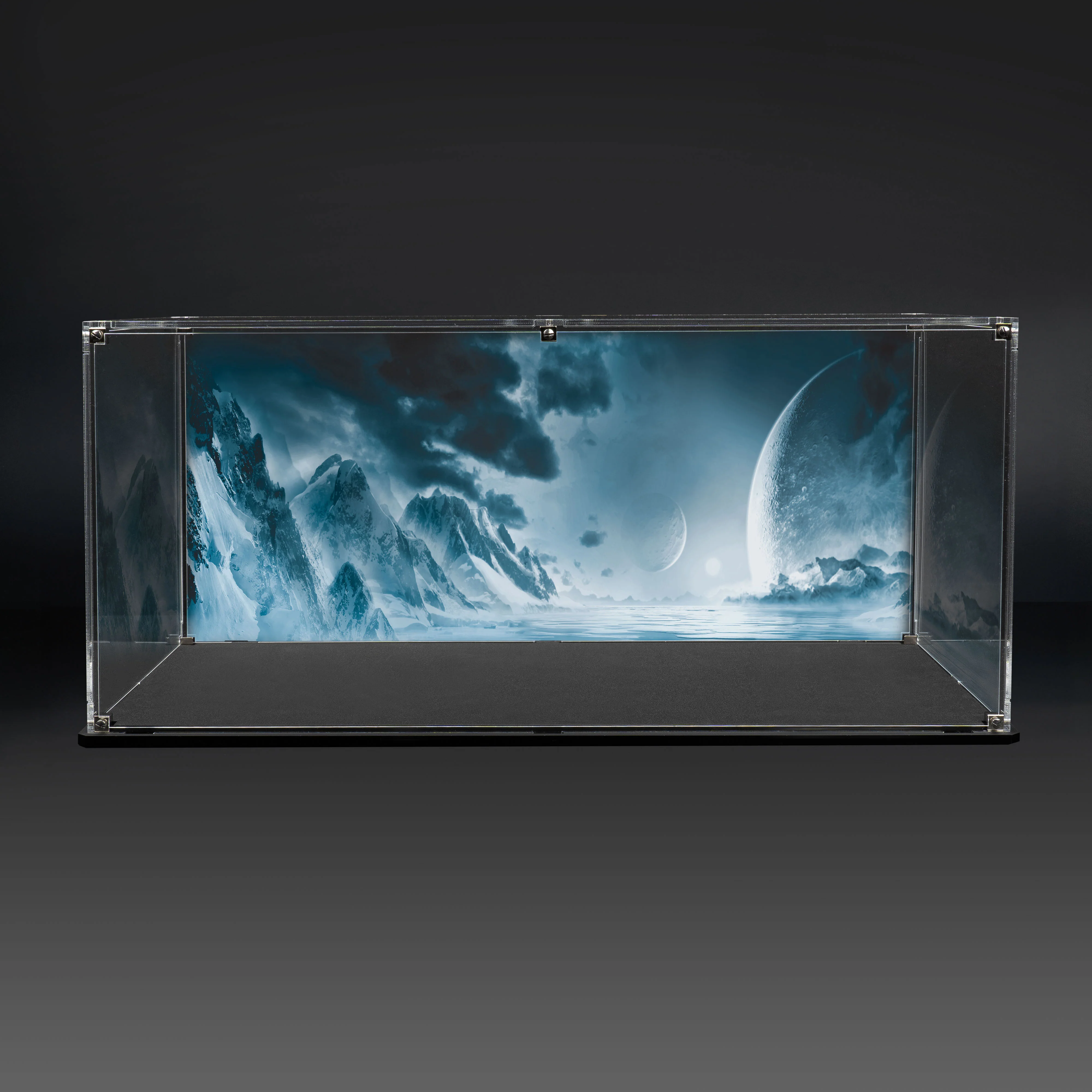 Display Case for Warhammer® Army with Frozen Wasteland Background - Image 8