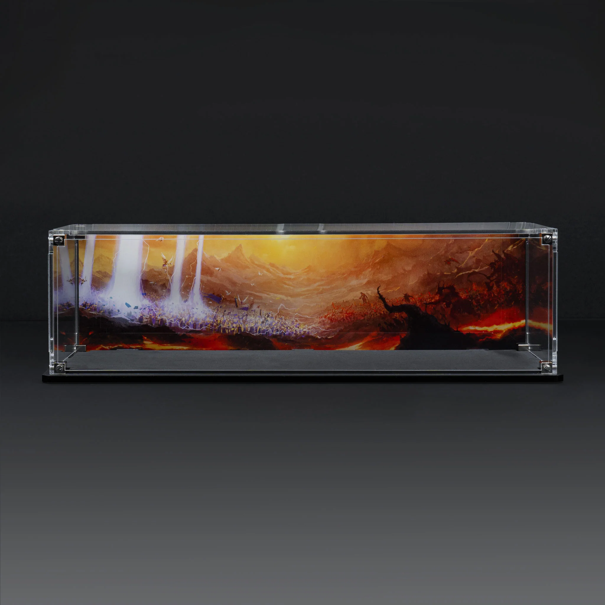 Display Case for Warhammer® Squad with Eternal Conflict Background - Image 3