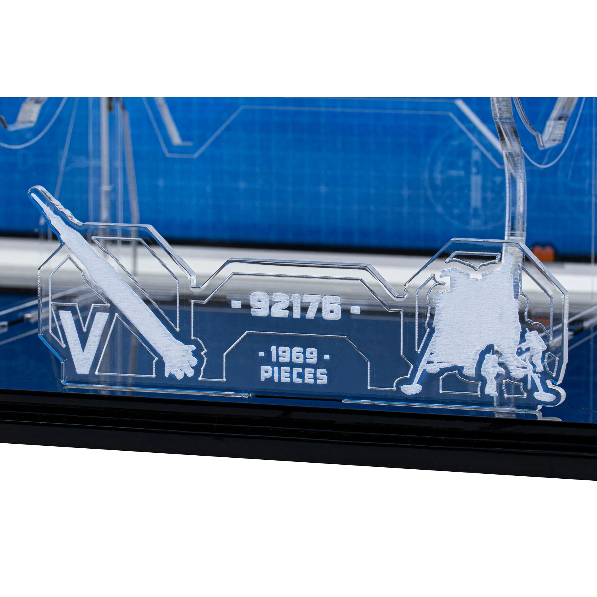 Display Case (horizontal) for LEGO® Ideas: NASA Apollo Saturn V (92176) - Image 4