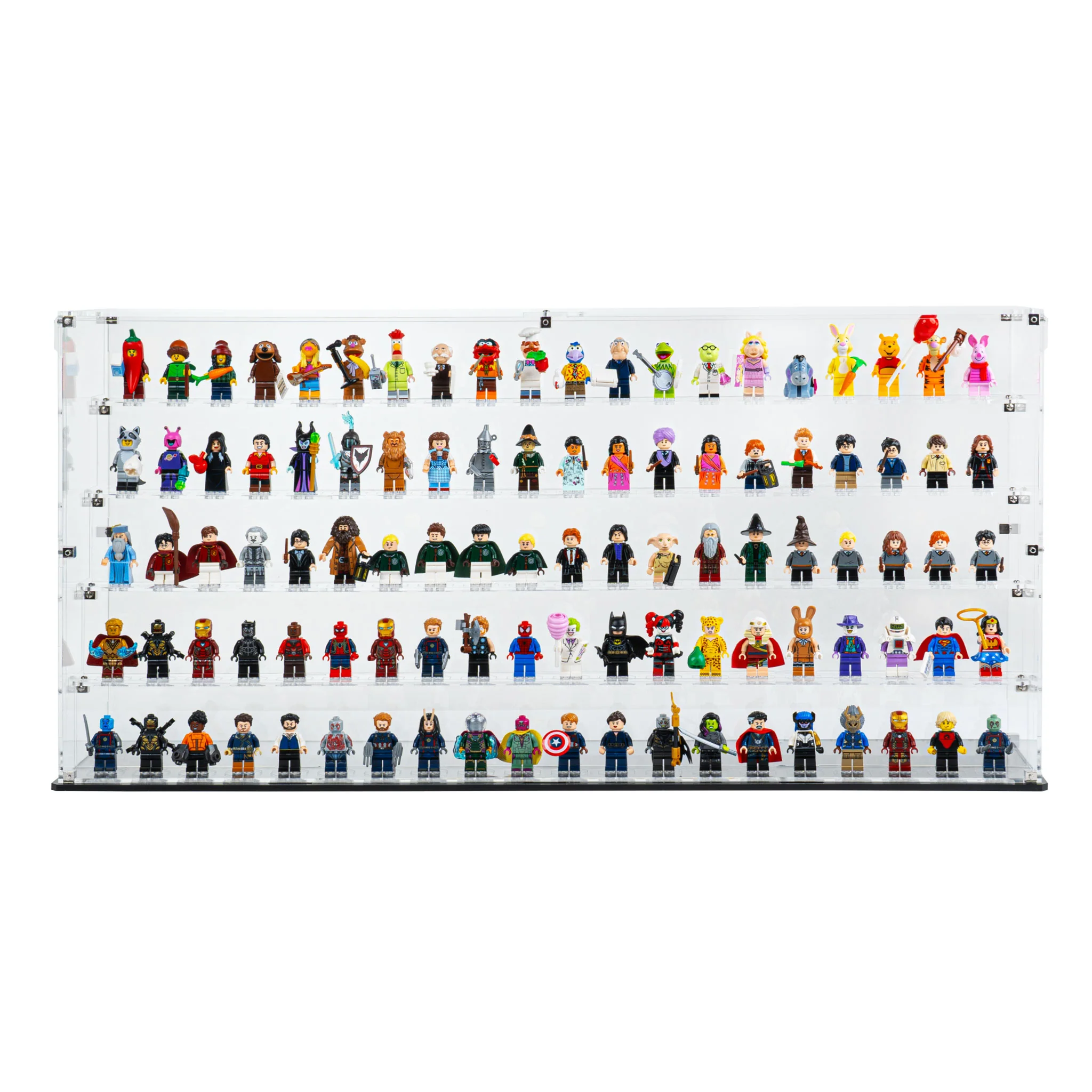 Display Case with Podiums for LEGO® Minifigures - Image 2