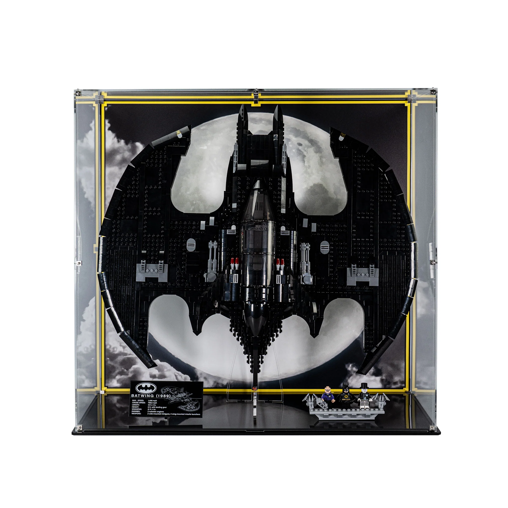 Display Cases for LEGO® Batman™ 1989 Batwing (76161) - Image 2