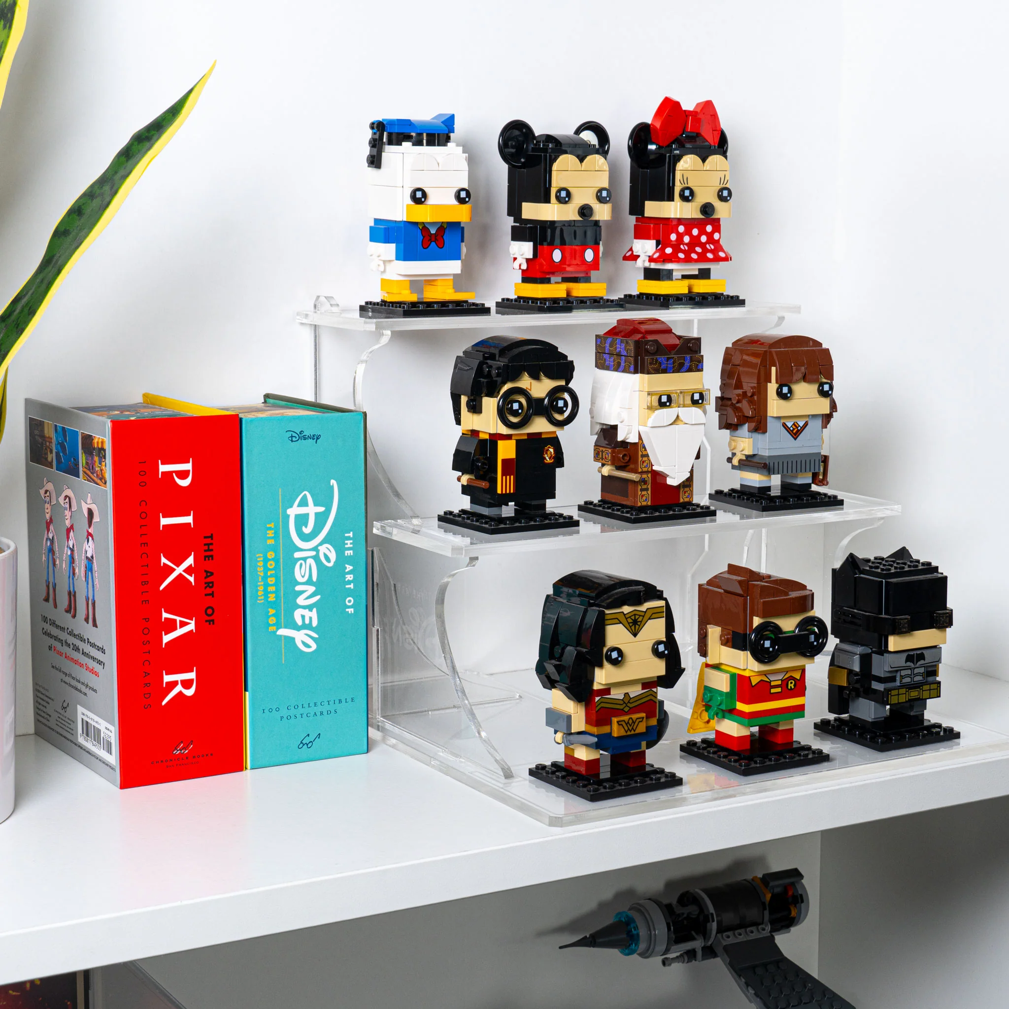 Display podium for LEGO® Brickheadz for IKEA® Billy BookCase - Image 3