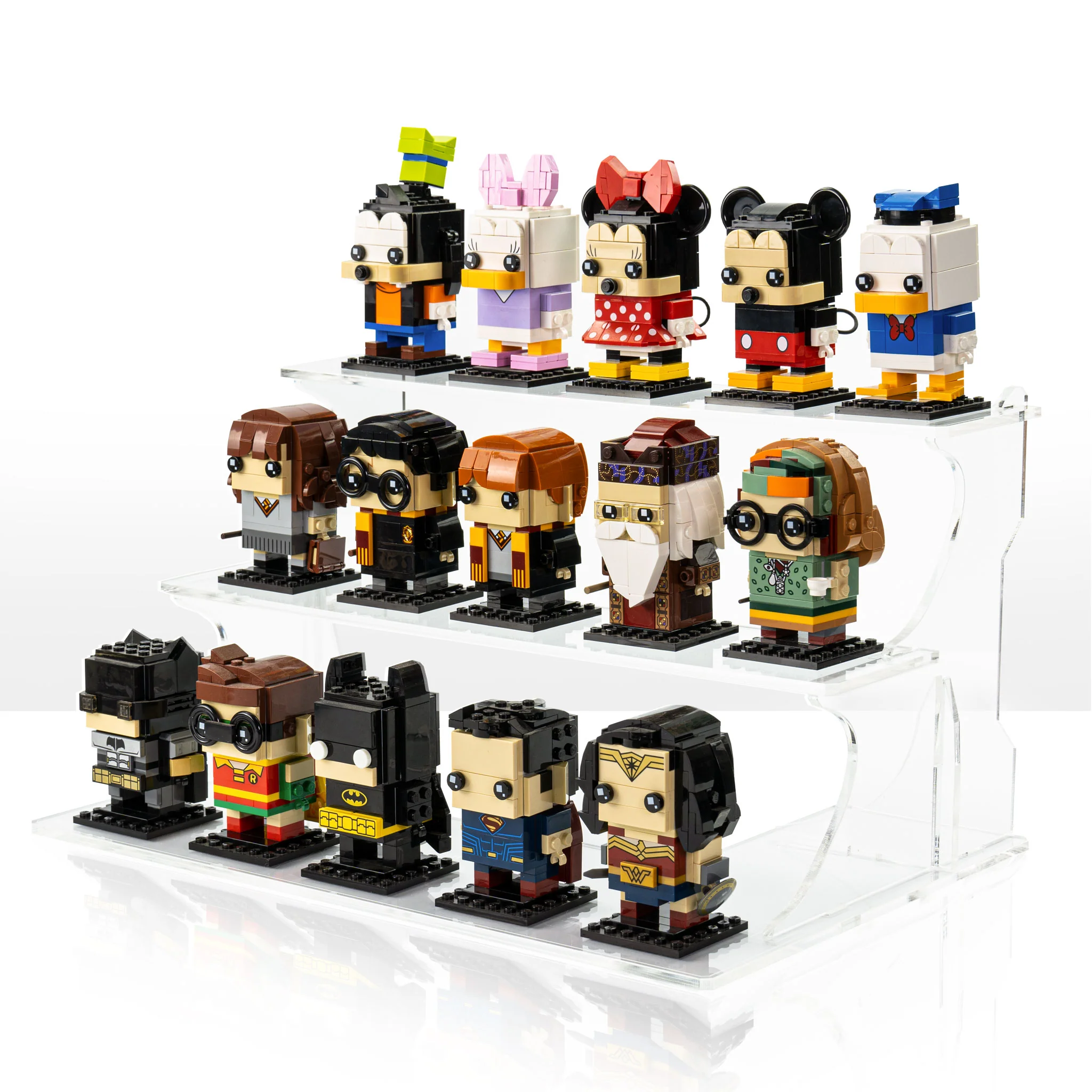 Display podium for LEGO® Brickheadz for IKEA® Billy BookCase - Image 6