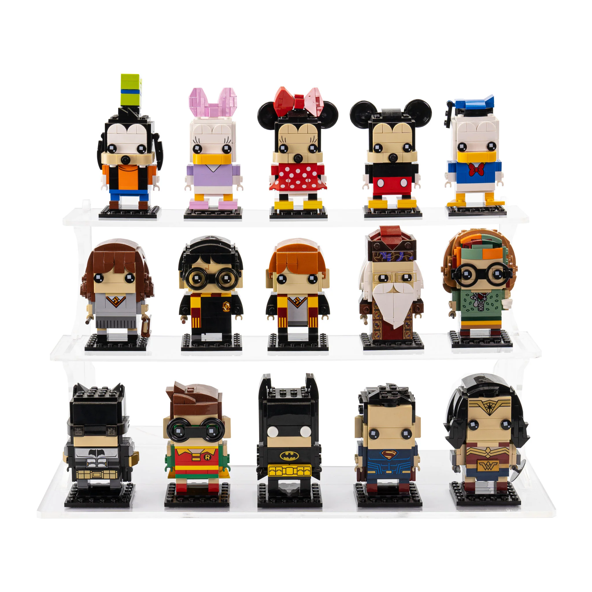 Display podium for LEGO® Brickheadz for IKEA® Billy BookCase - Image 7