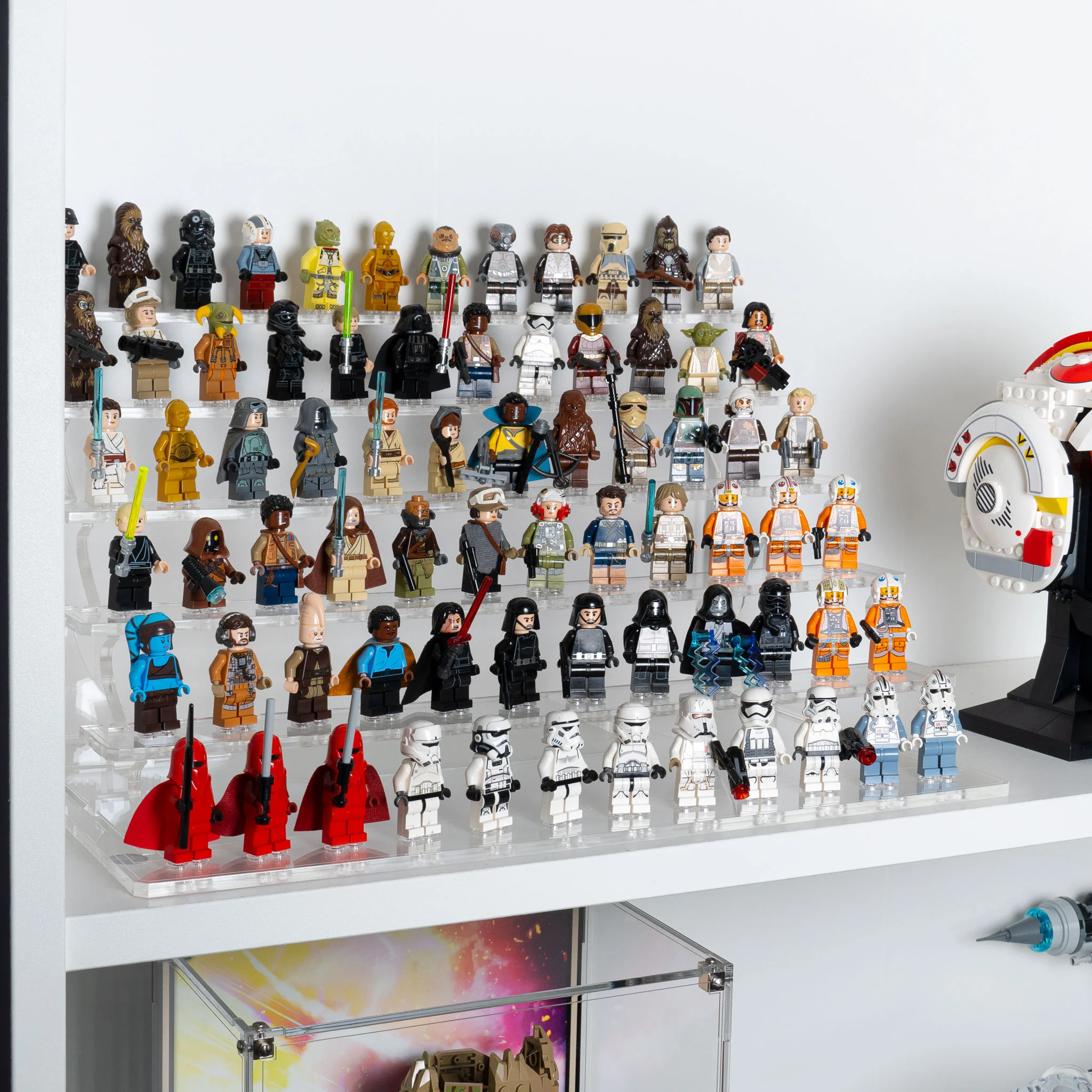 Display podium for LEGO® Minifigures for IKEA® Billy BookCase - Image 9