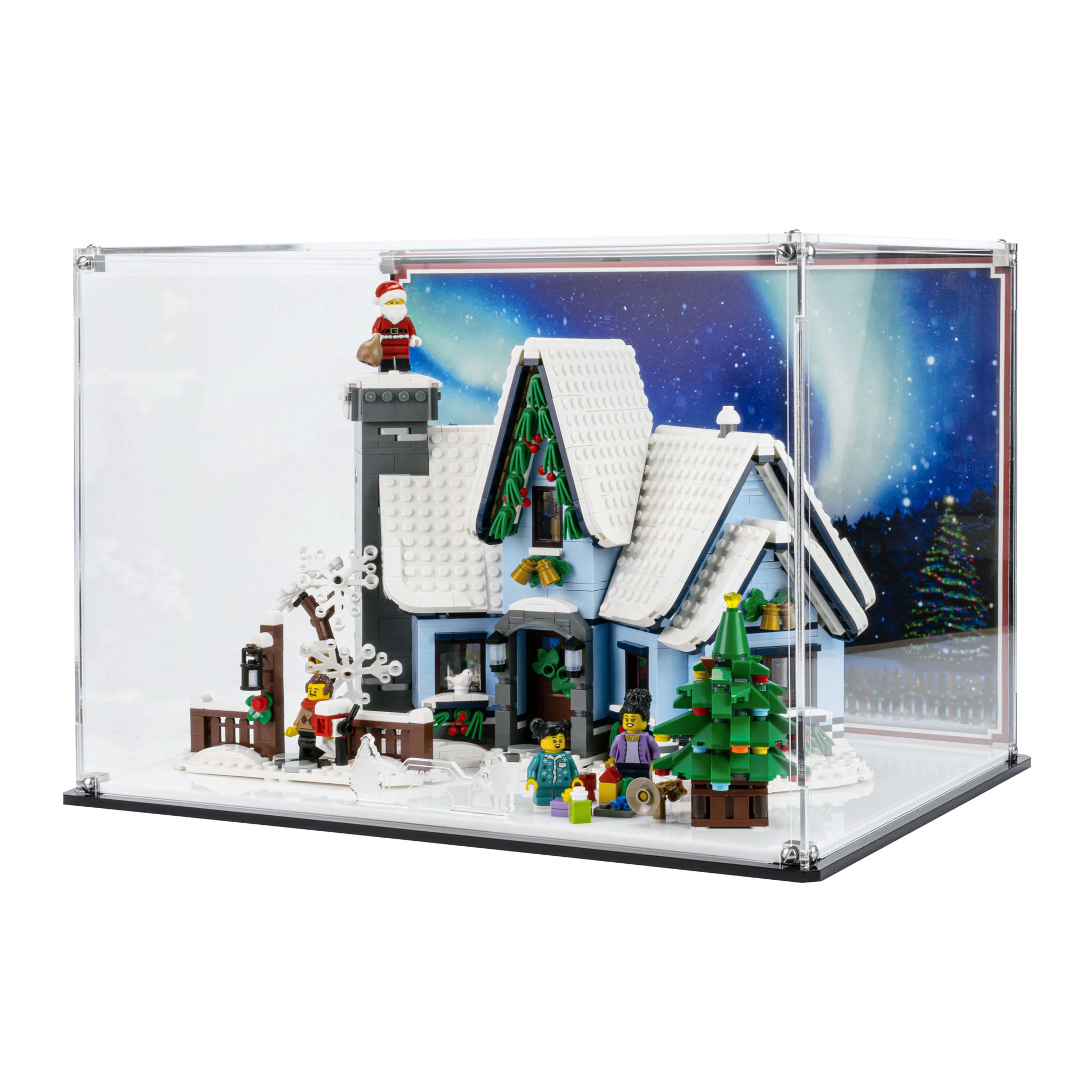 Display Case for LEGO® Santa’s Visit (10293) - Image 2