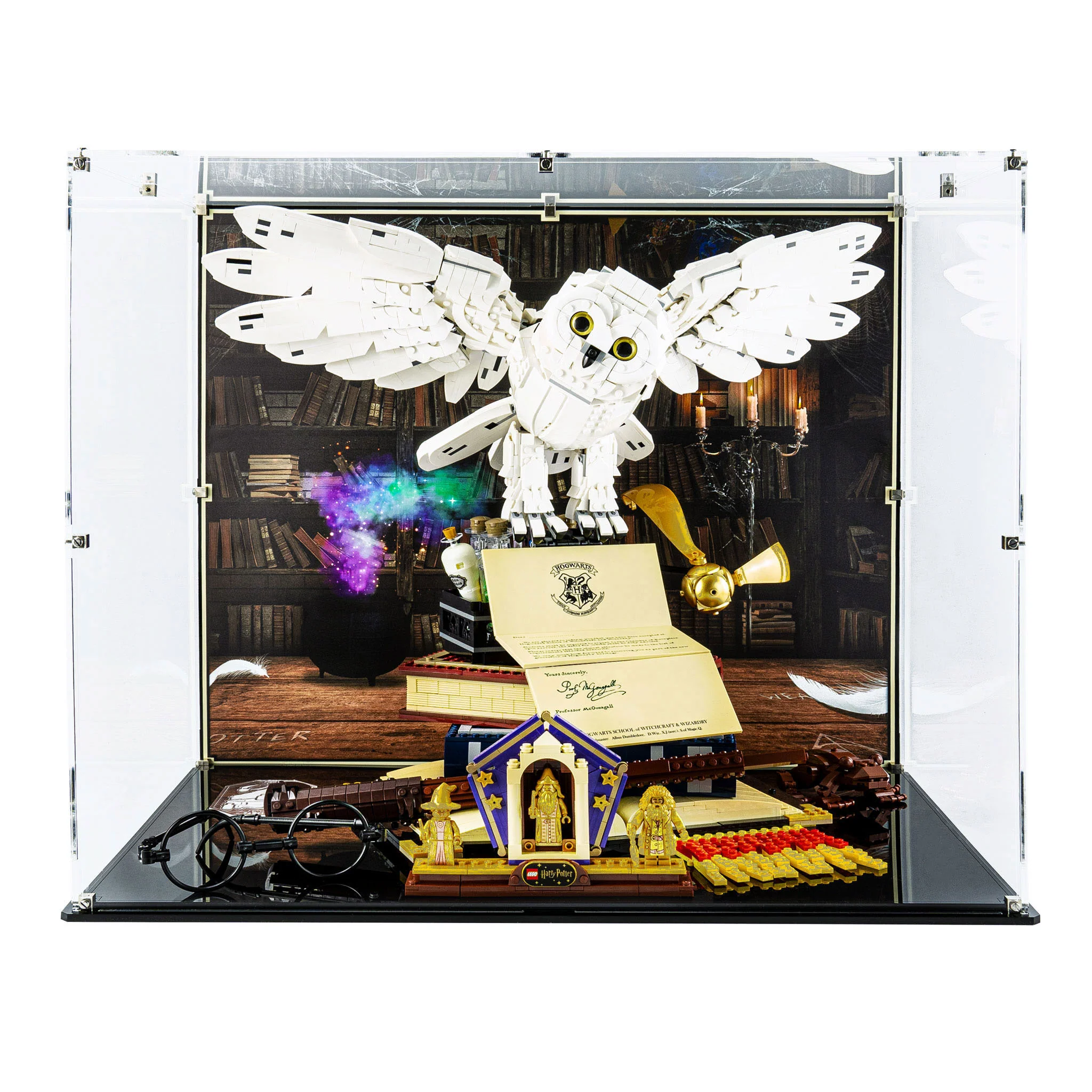 Display Case for LEGO® Hogwarts™ Icons - Collectors' Edition (76391) - Image 2
