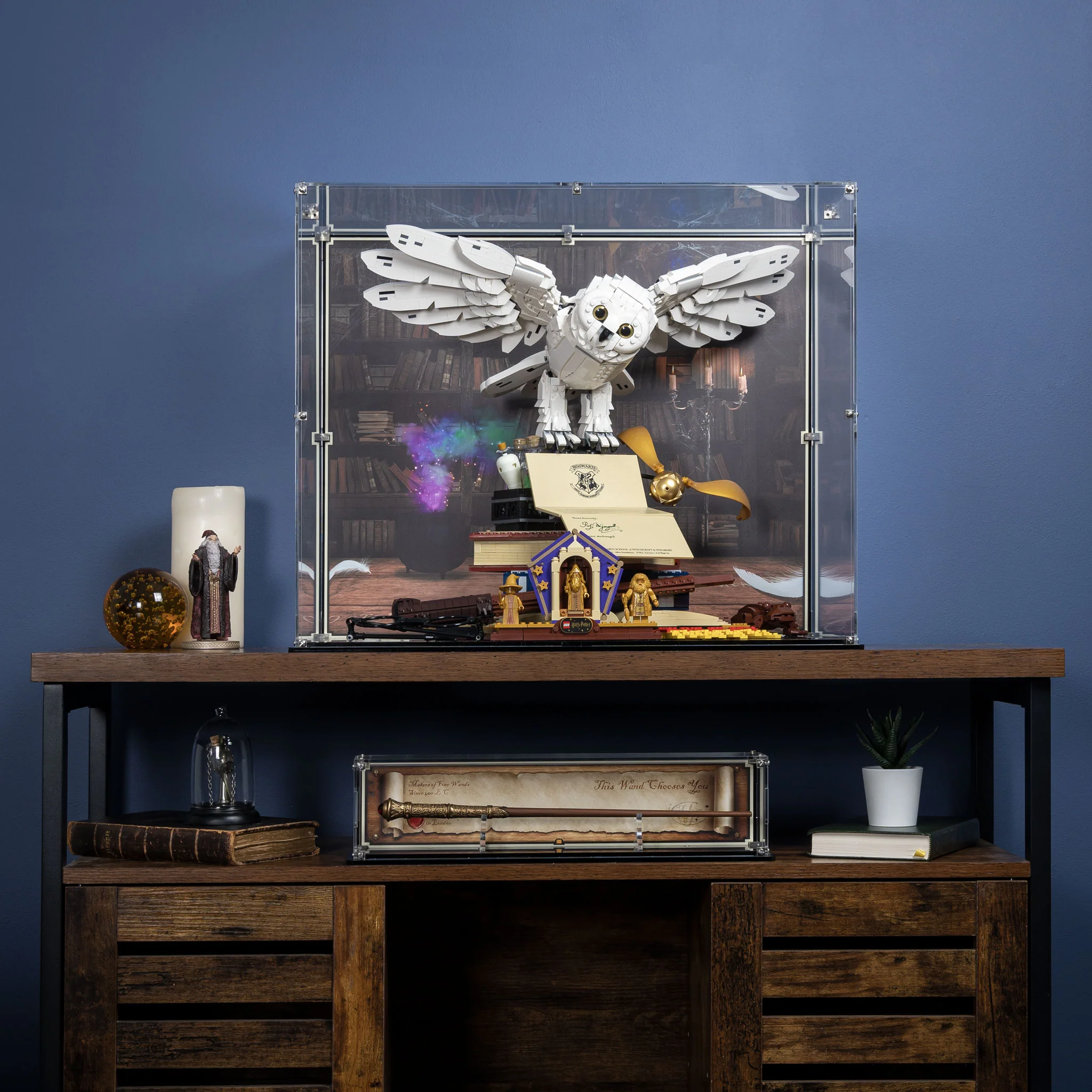 Display Case for LEGO® Hogwarts™ Icons - Collectors' Edition (76391) - Image 5