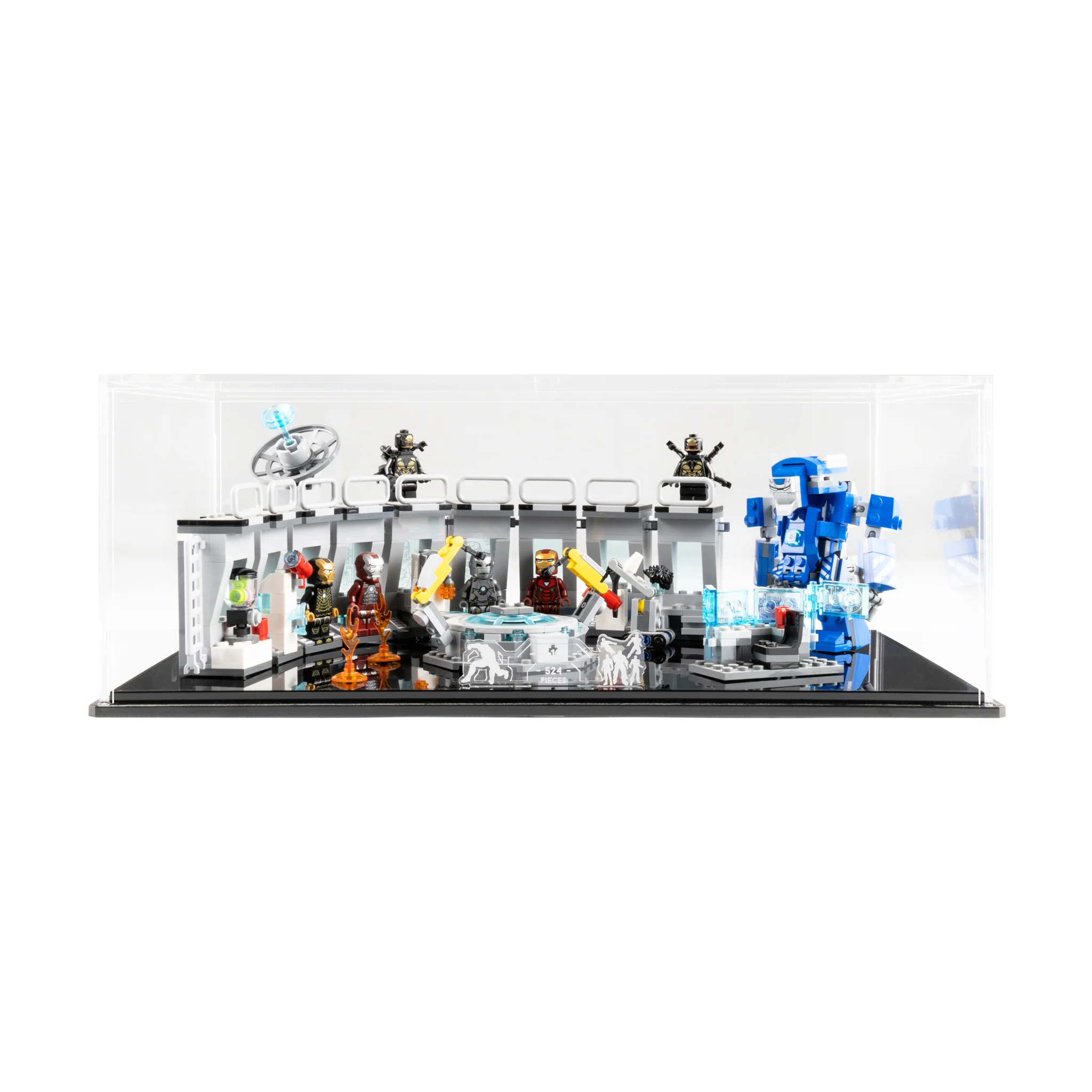 Display Case for the LEGO® Marvel: Iron Man Hall of Armor (76125) - Image 2