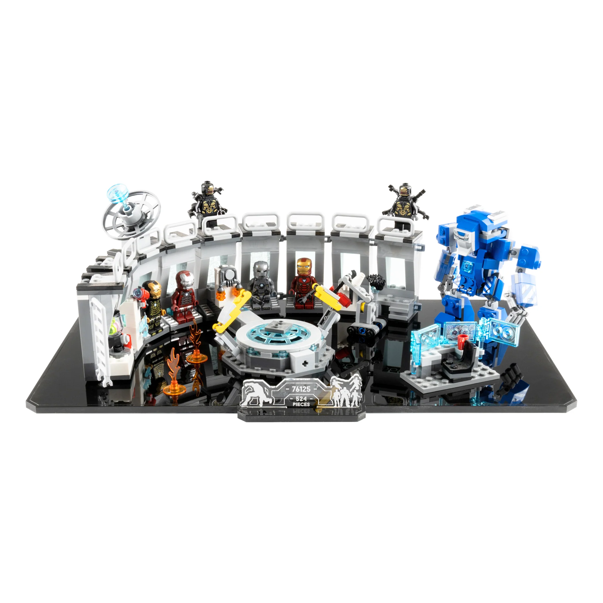 Display Case for the LEGO® Marvel: Iron Man Hall of Armor (76125) - Image 7