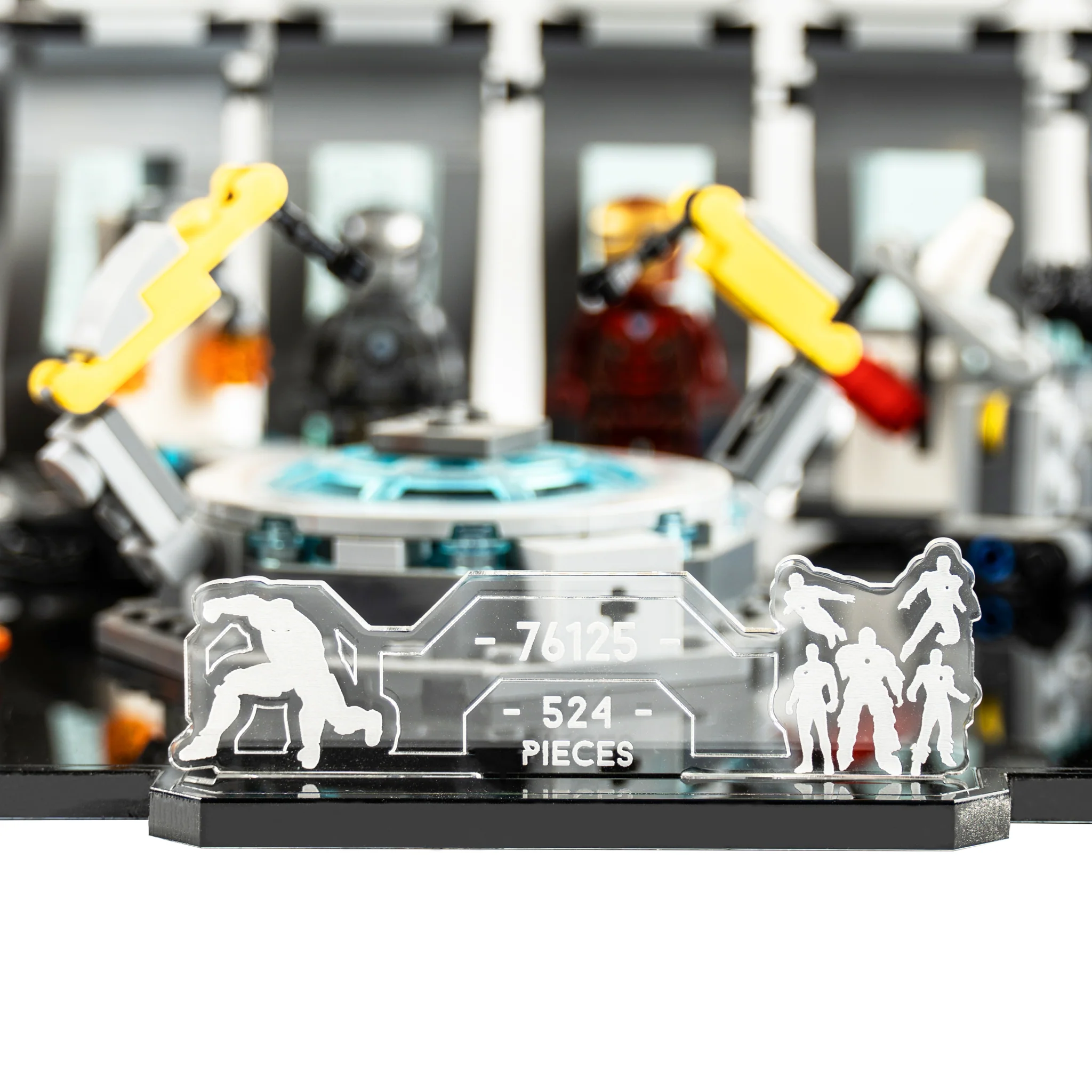Display Case for the LEGO® Marvel: Iron Man Hall of Armor (76125) - Image 9