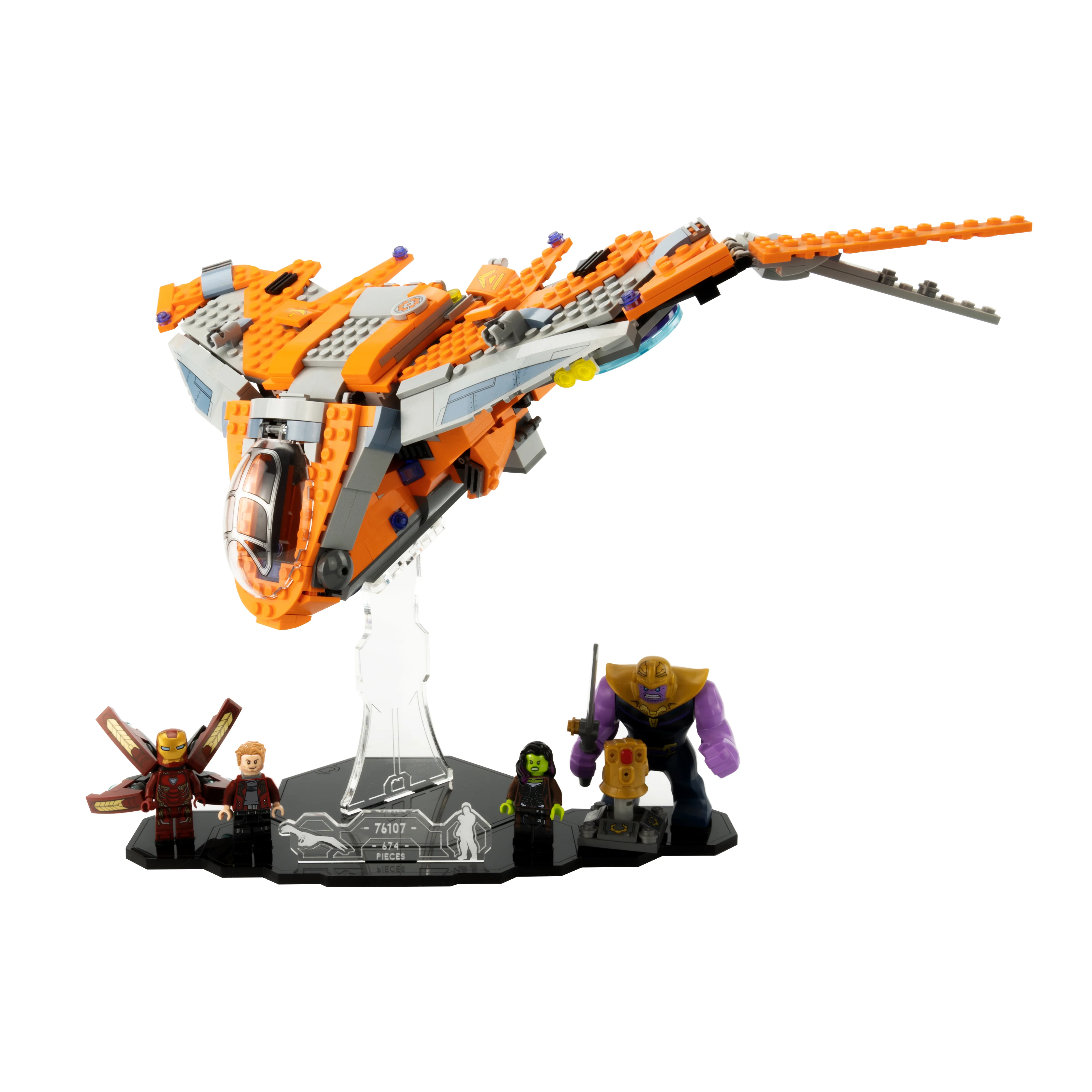 Display Stand for LEGO® Marvel: Thanos Ultimate Battle (76107)