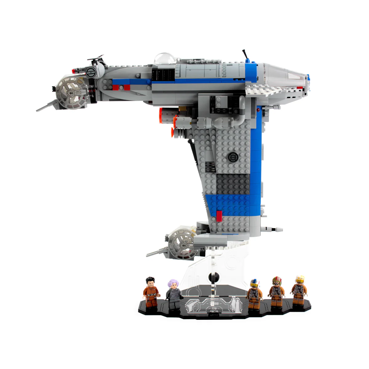 Display Stand for LEGO® Star Wars™ Resistance Bomber (75188)