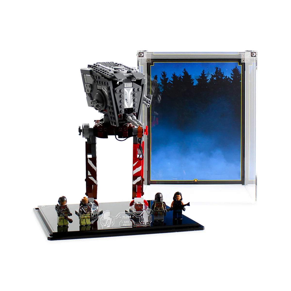 Display Case for LEGO® Star Wars™ AT-ST Raider (75254) - Image 6