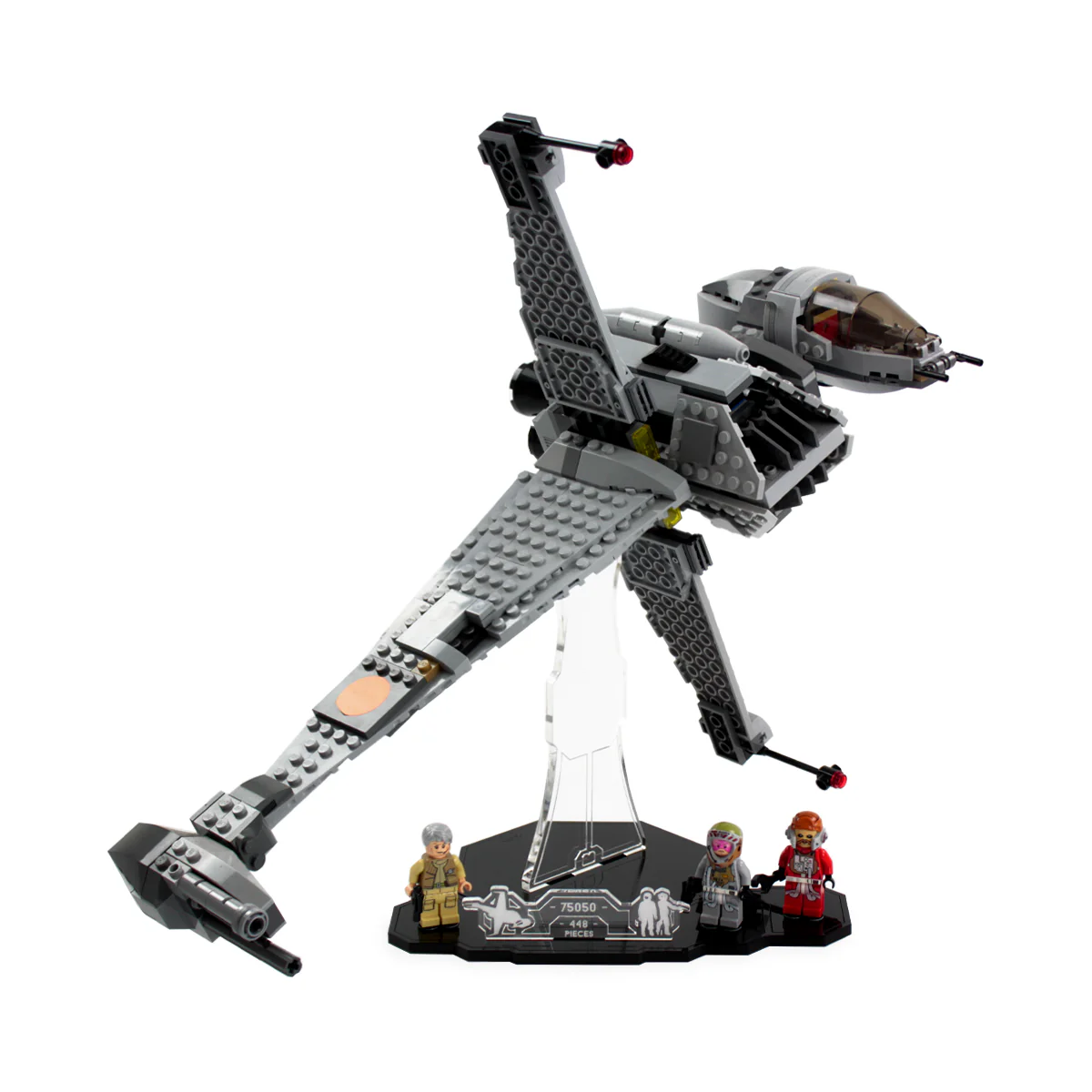 Display Stand for LEGO® Star Wars™ B-Wing (75050)