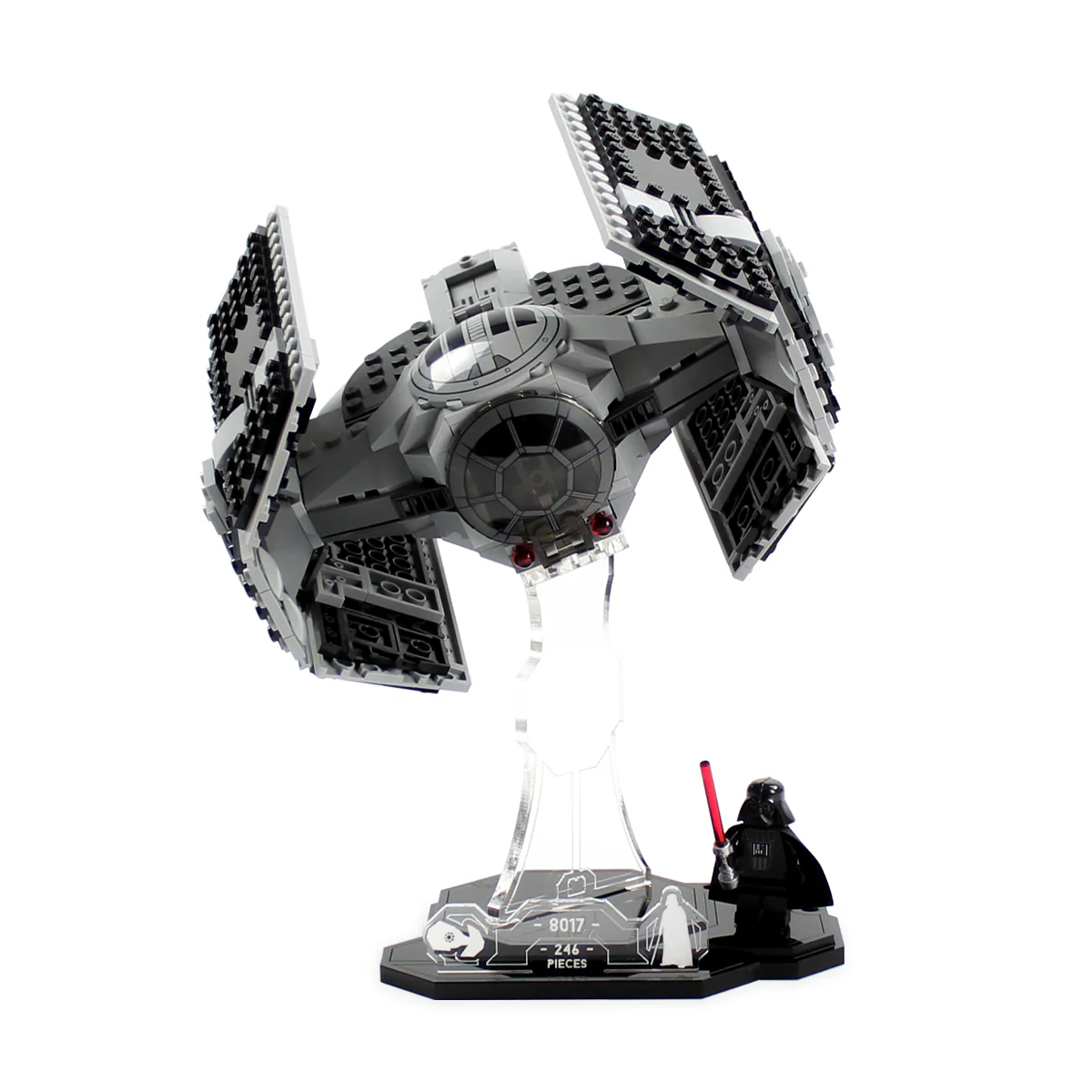 Display Stand for LEGO® Star Wars™ Darth Vader's TIE Fighter (8017) - Image 2